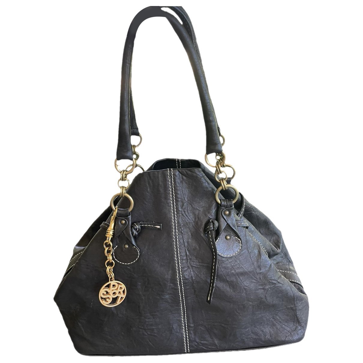Leather handbag