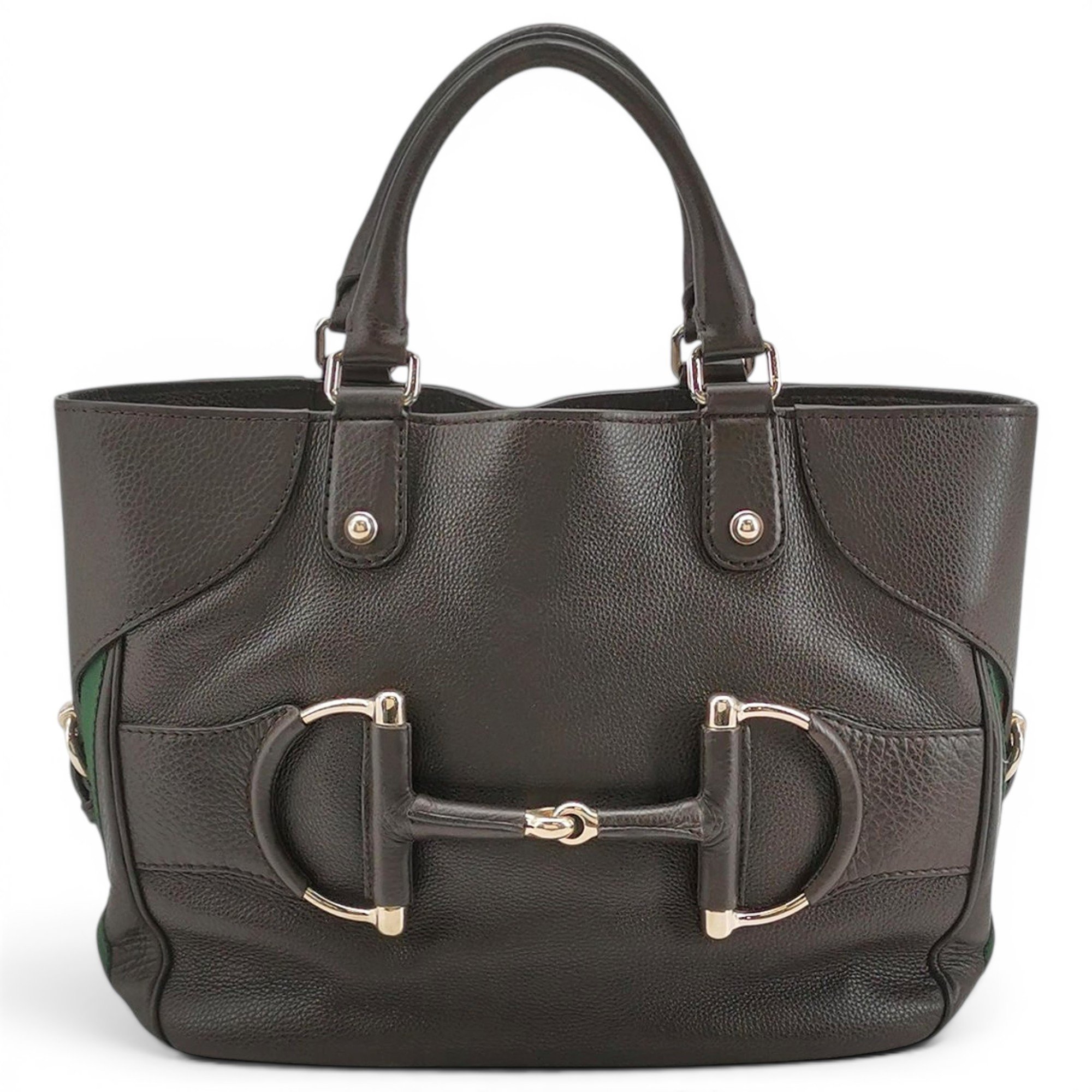Leather tote