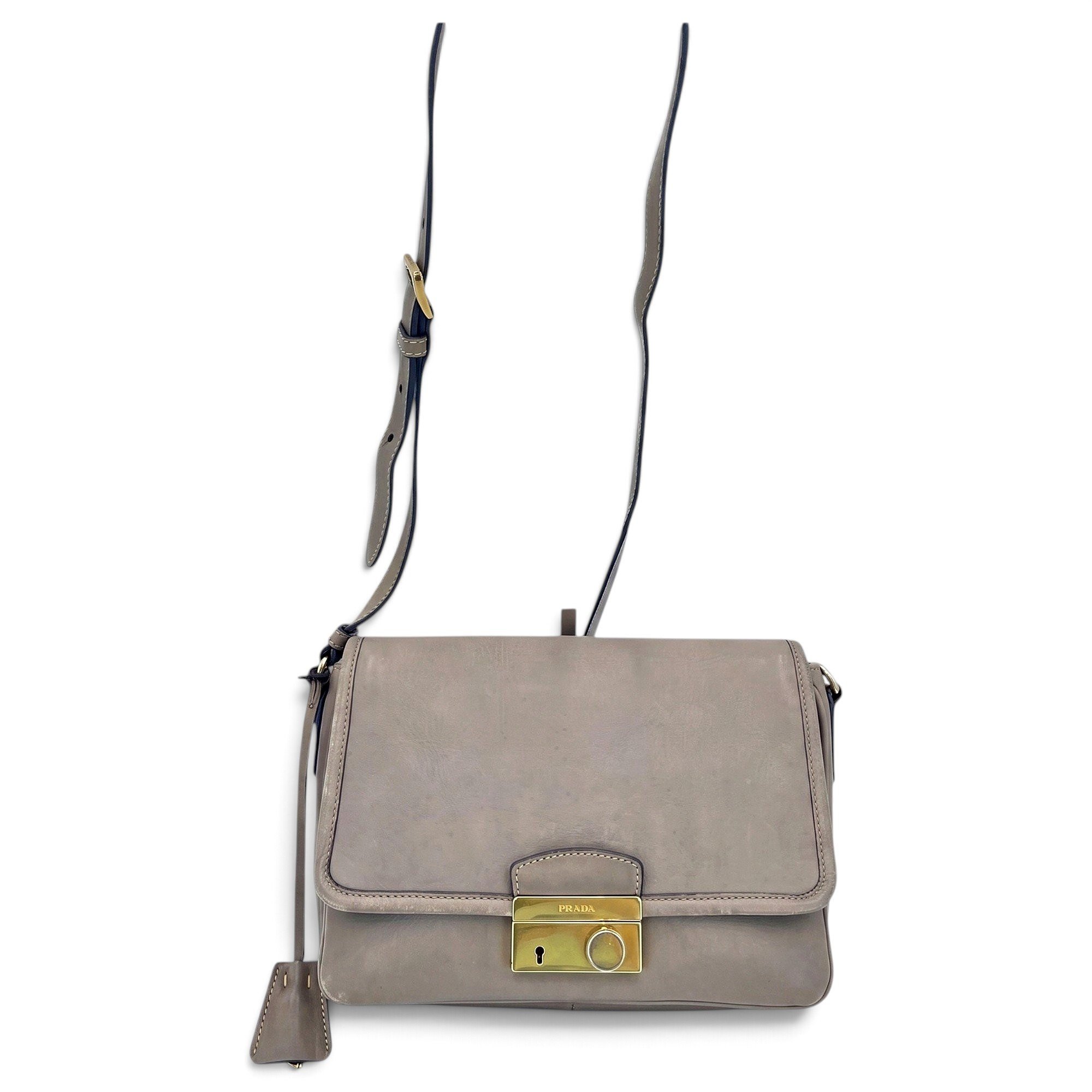 Leather crossbody bag