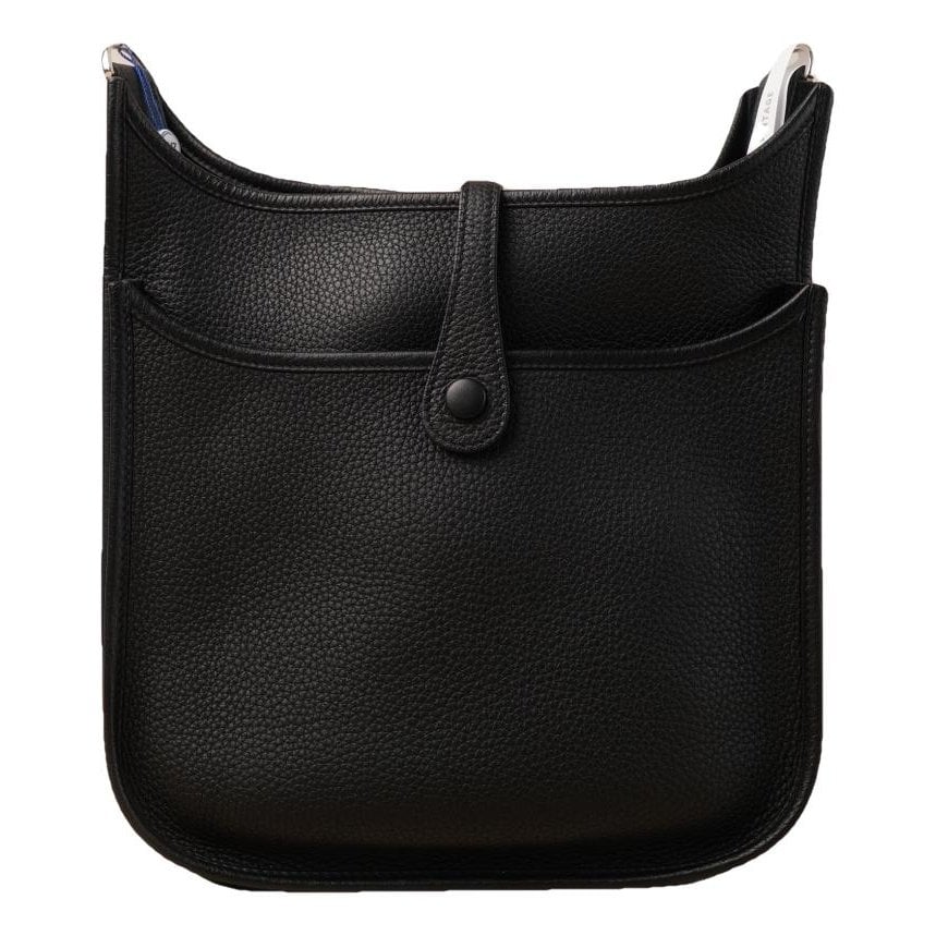 Hermes Evelyne Handbag Craie Clemence Leather