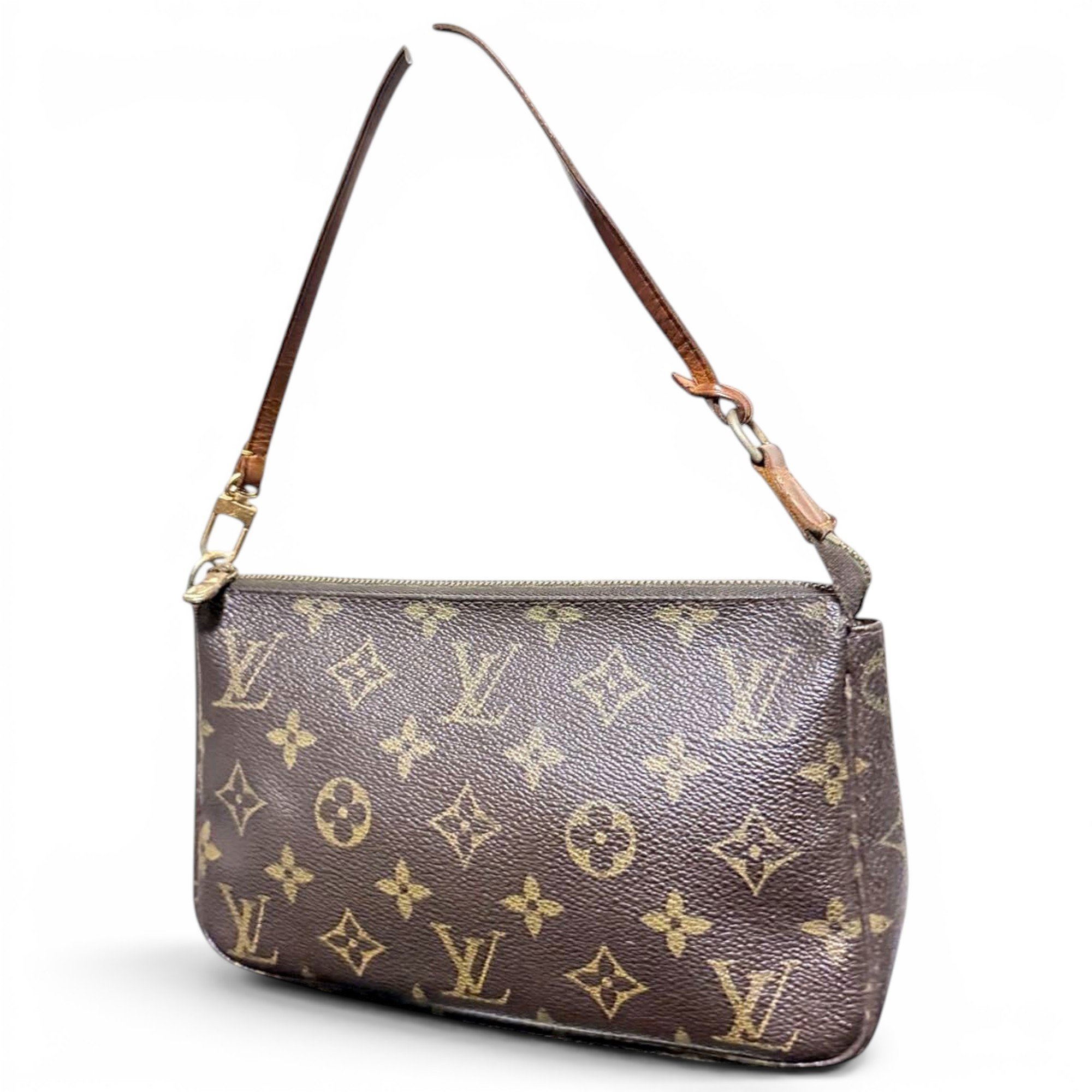 Pochette Accessoire leather handbag