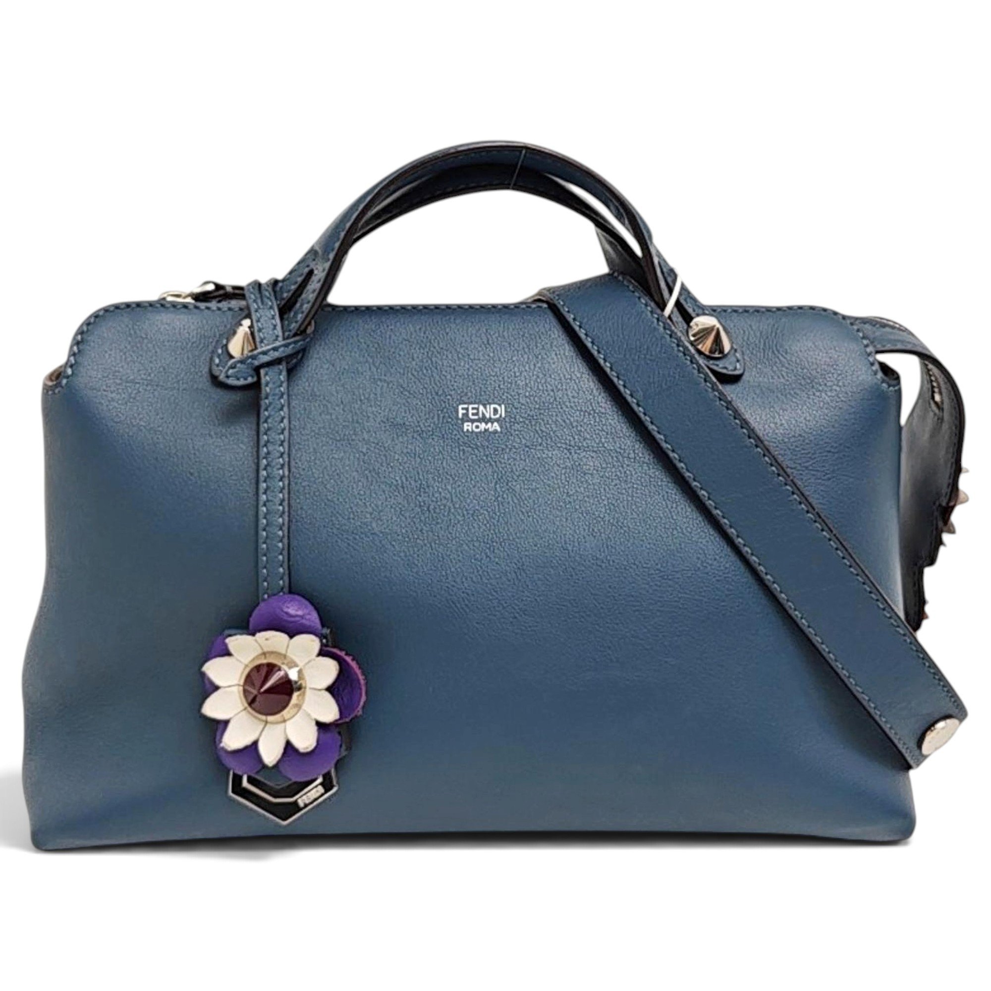 Chameleon leather handbag