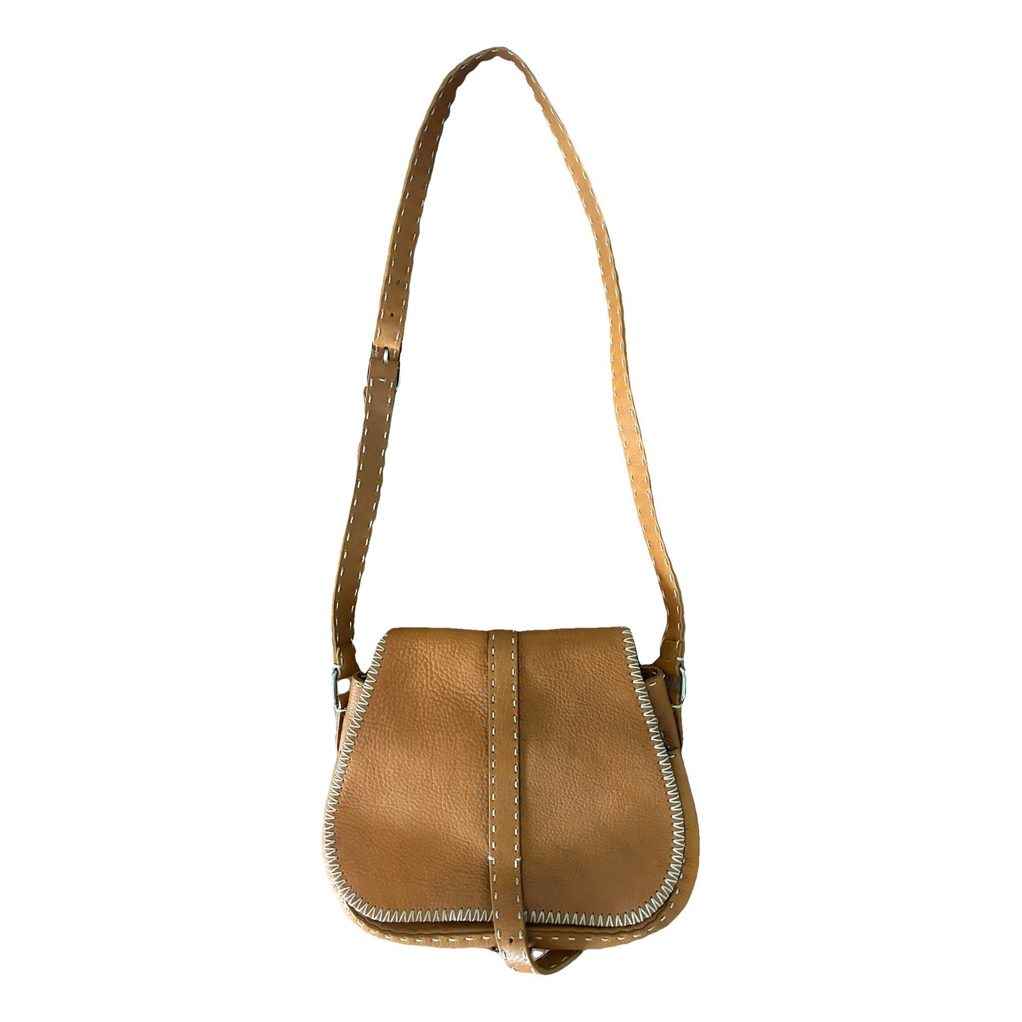 Leather crossbody bag