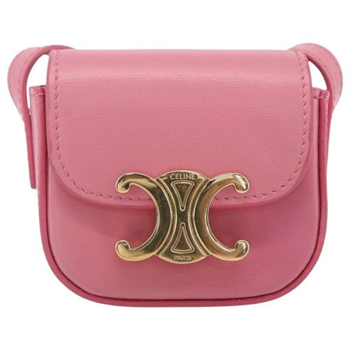 Triomphe leather handbag