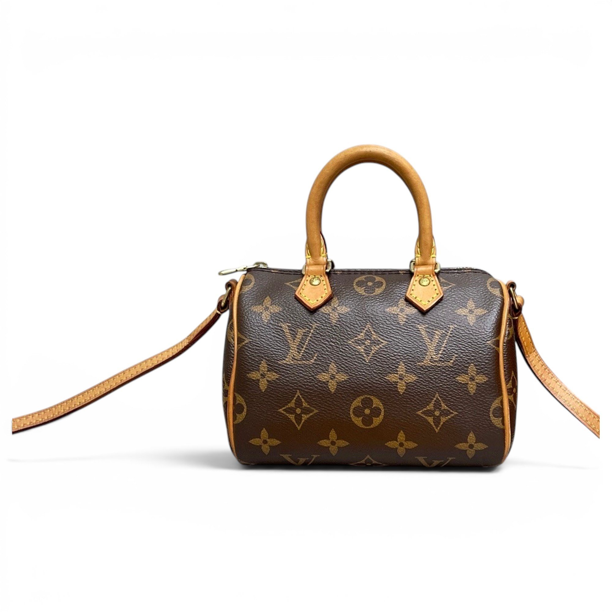 Nano Speedy / Mini HL leather handbag