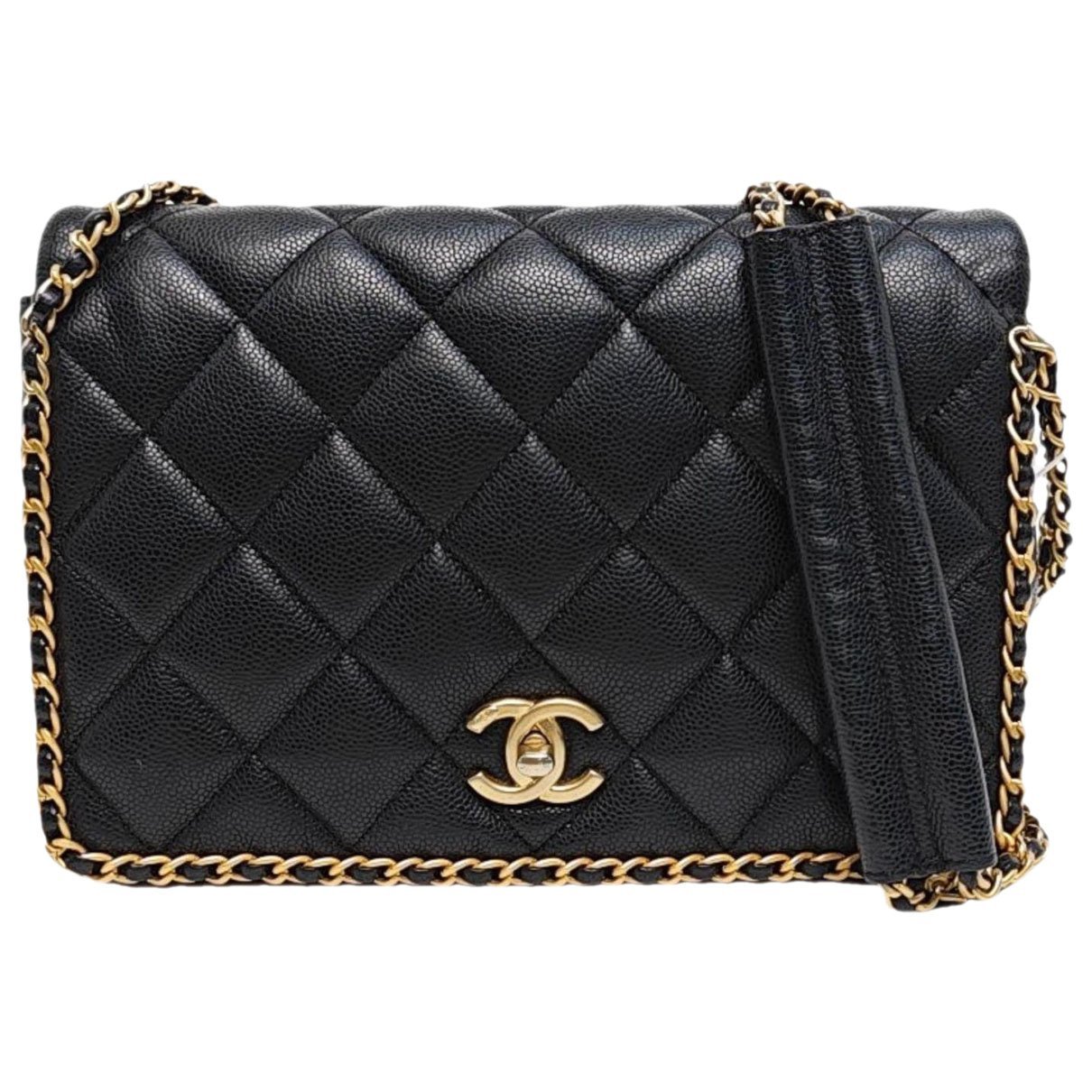 Leather crossbody bag