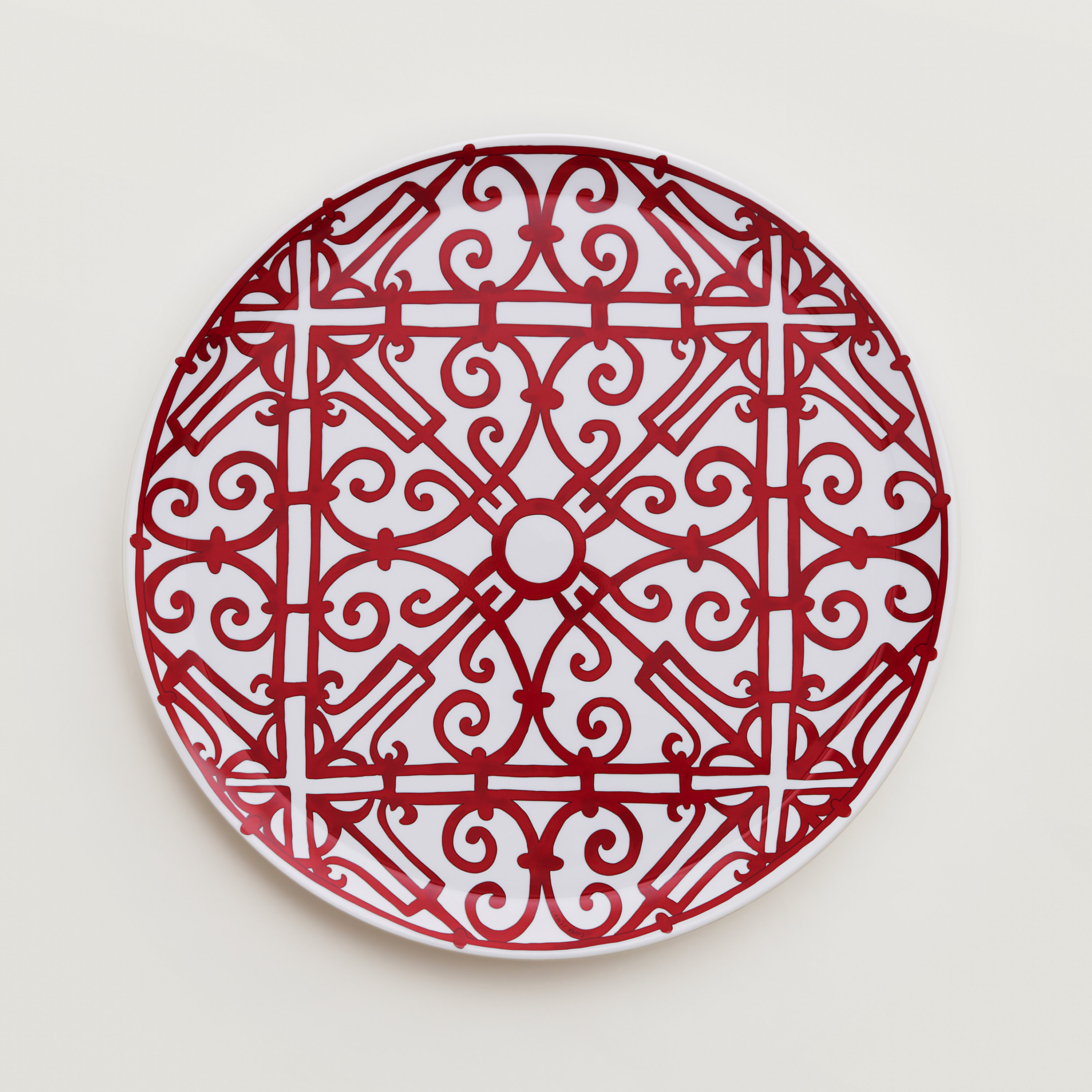 Balcon du Guadalquivir round platter, large model