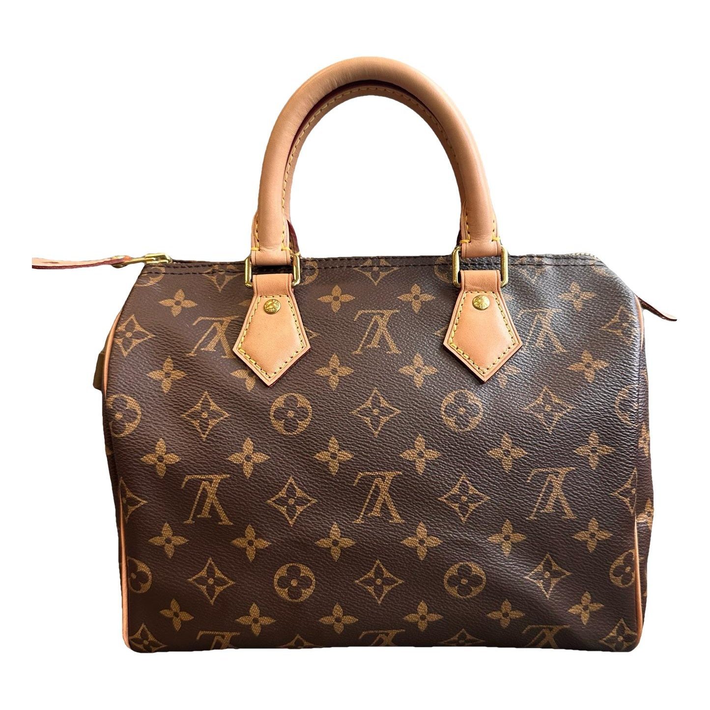 Speedy leather handbag