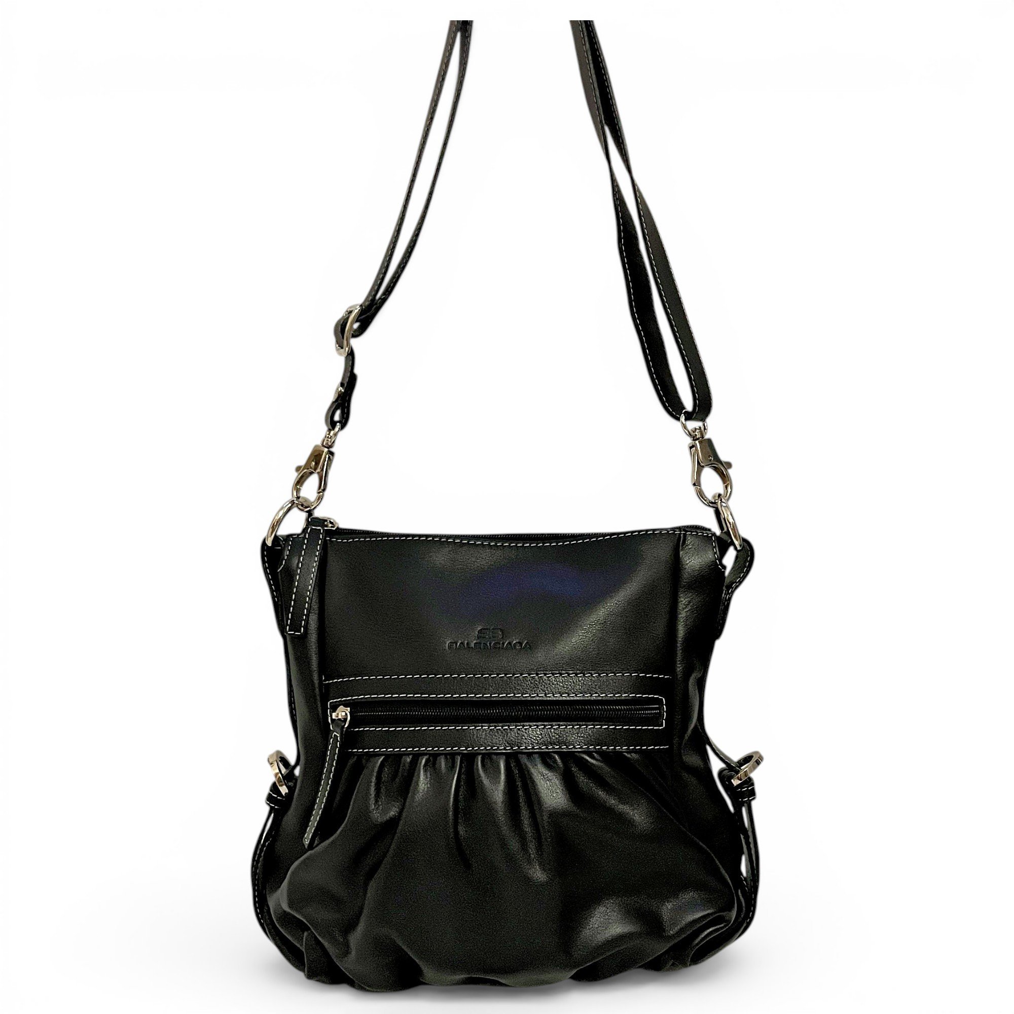 Leather crossbody bag