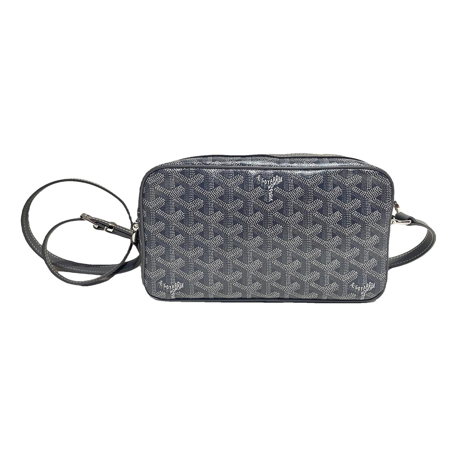 Cap vert leather crossbody bag