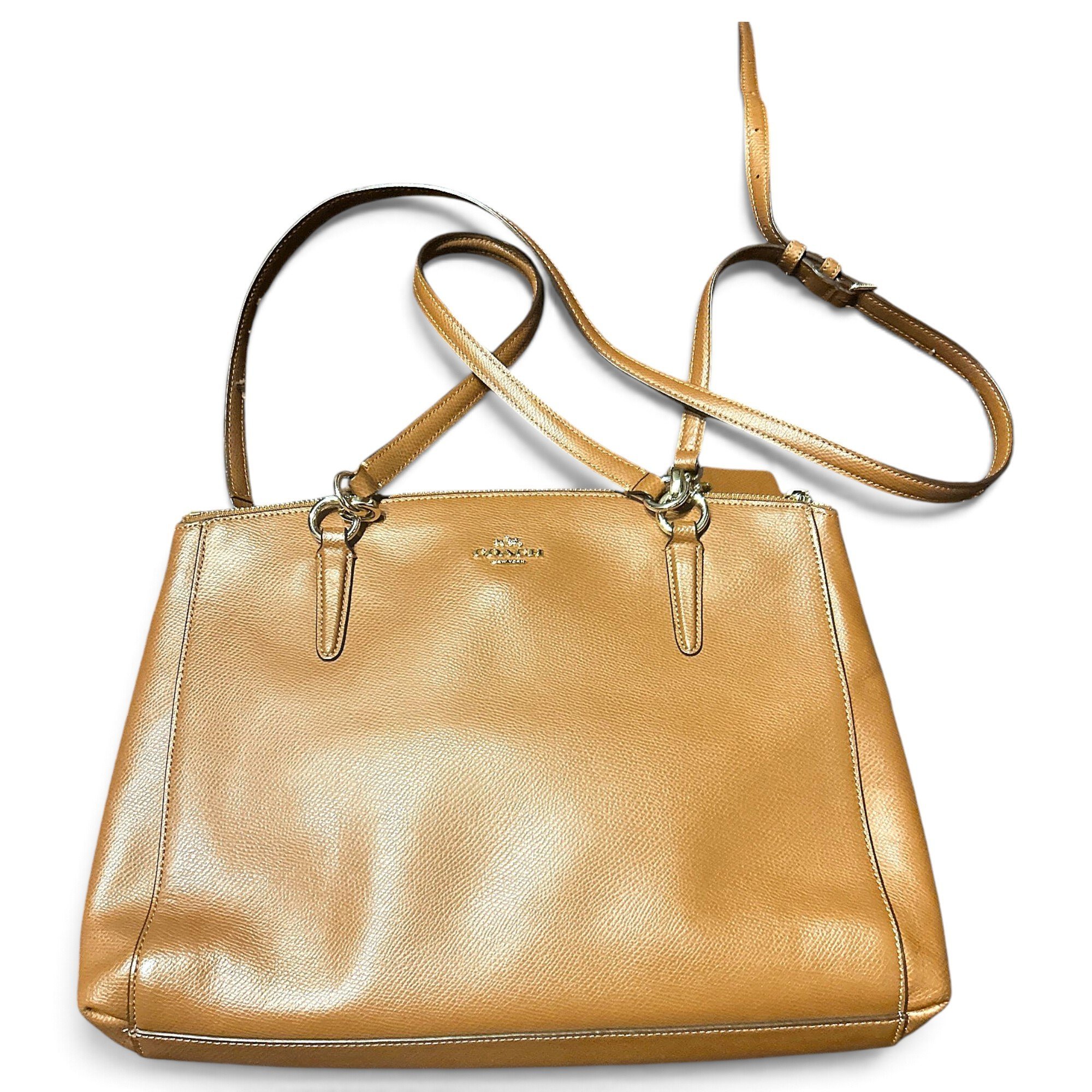 Crossgrain Kitt Carry All leather satchel