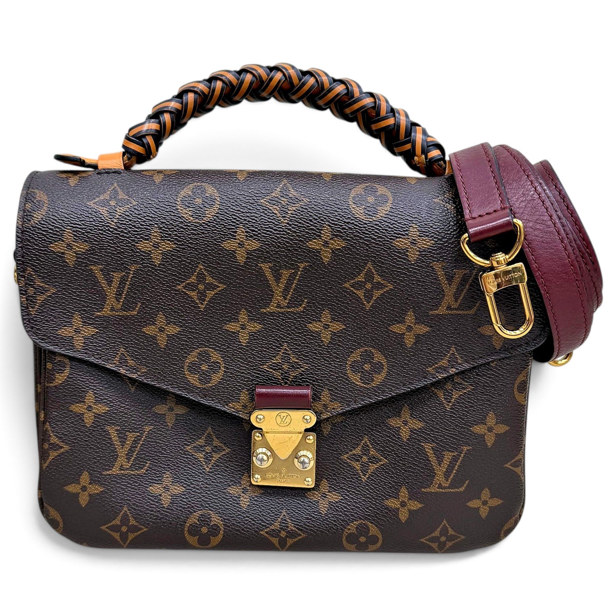 Metis leather handbag