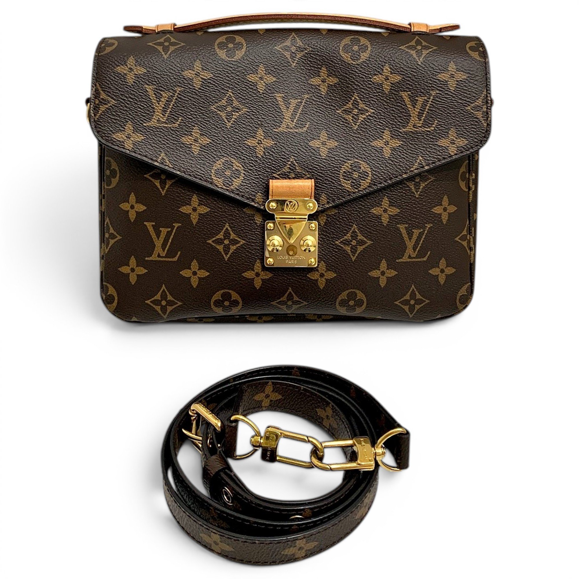 Metis leather crossbody bag