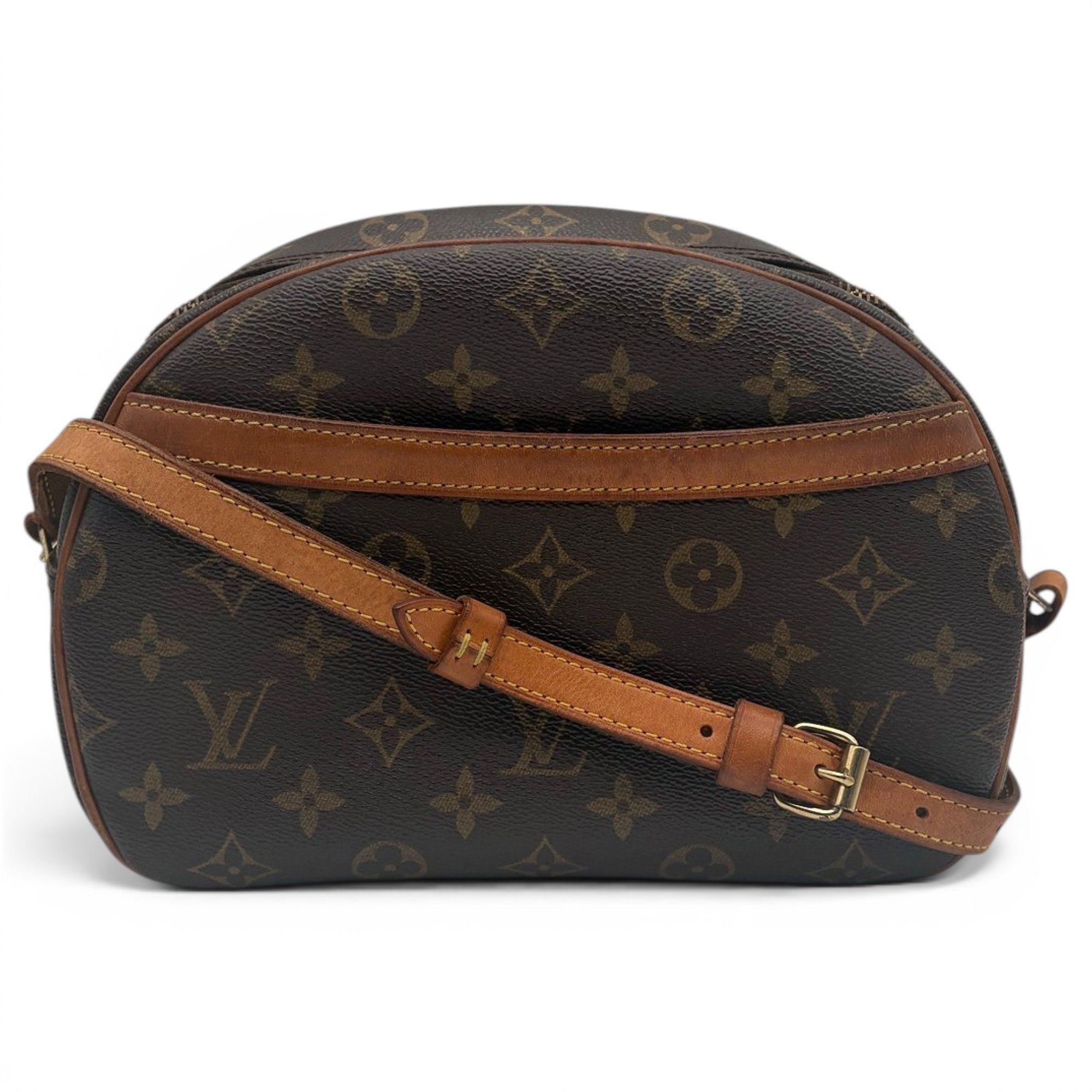 Blois leather crossbody bag