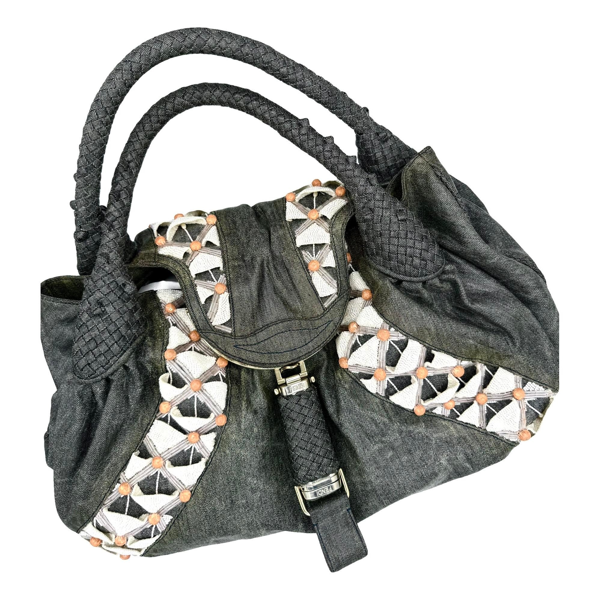 Spy leather handbag