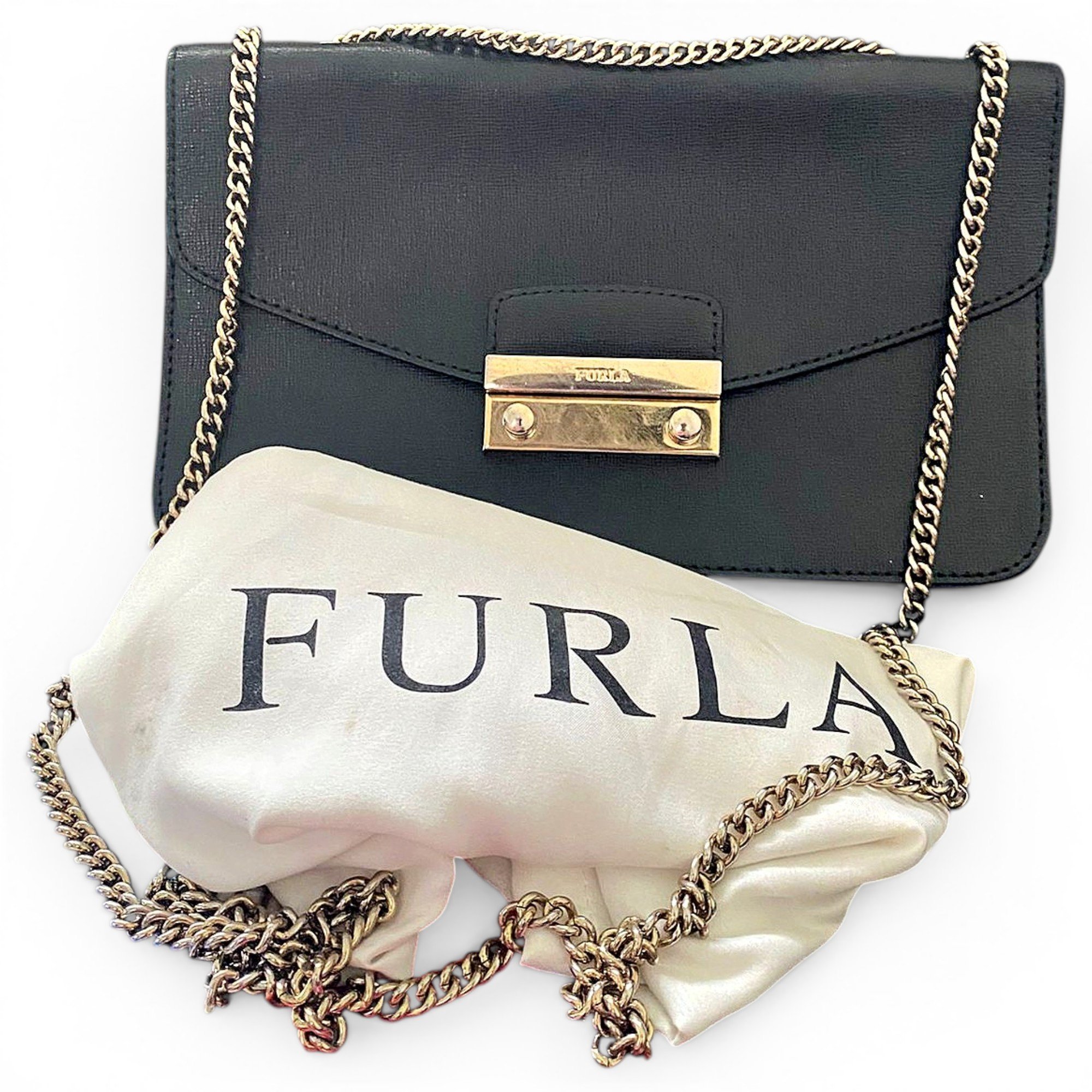 Metropolis leather crossbody bag