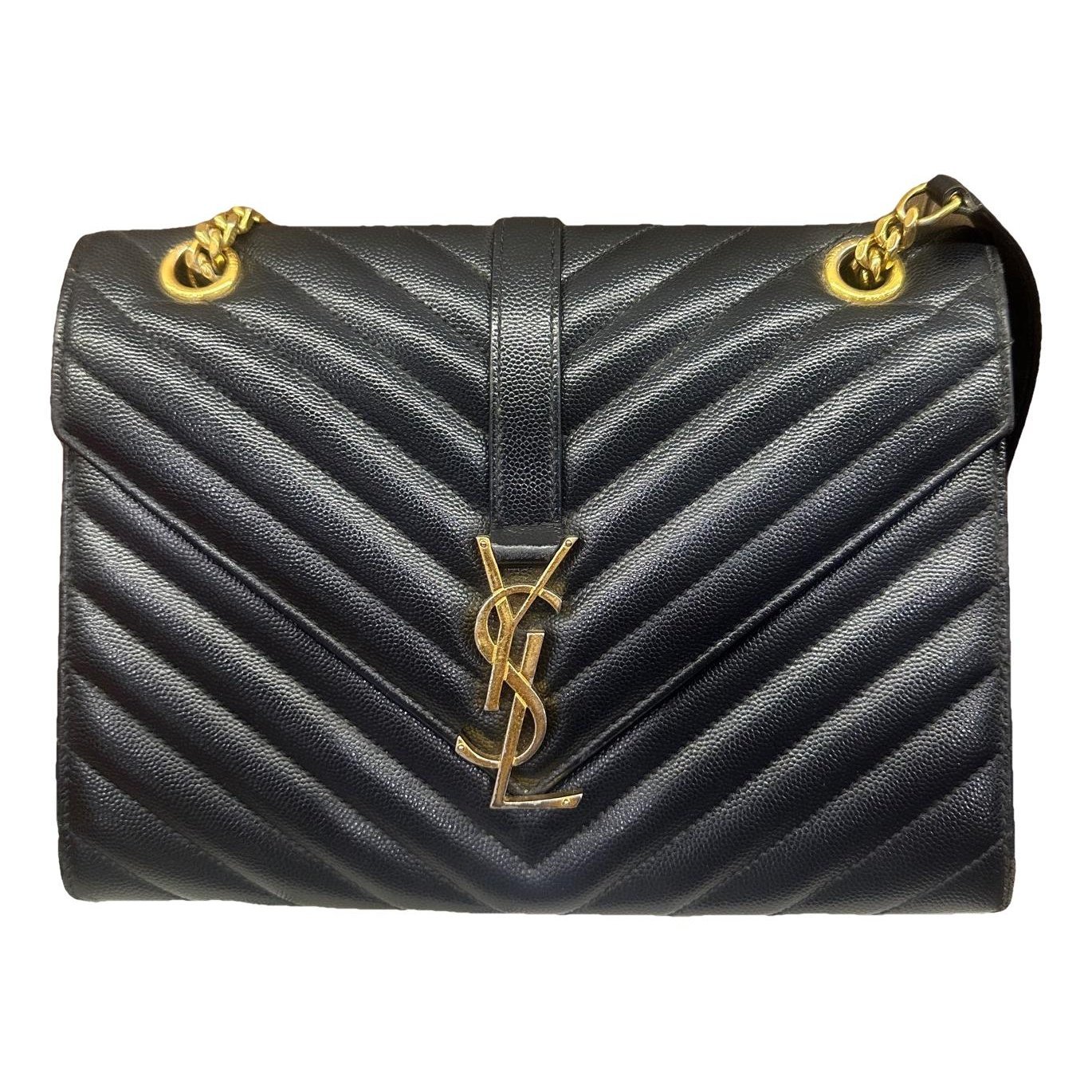 Portefeuille enveloppe leather handbag