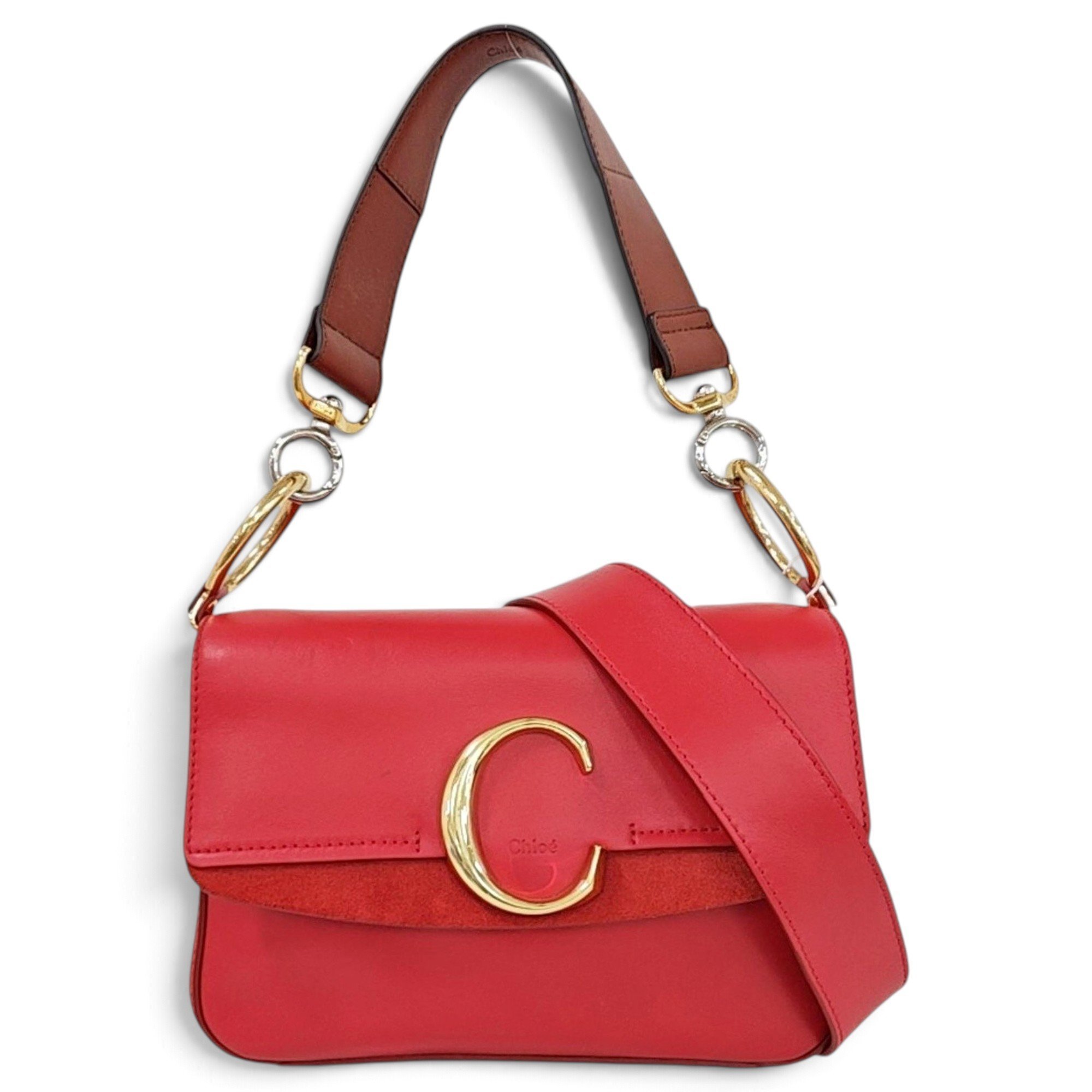 Leather handbag