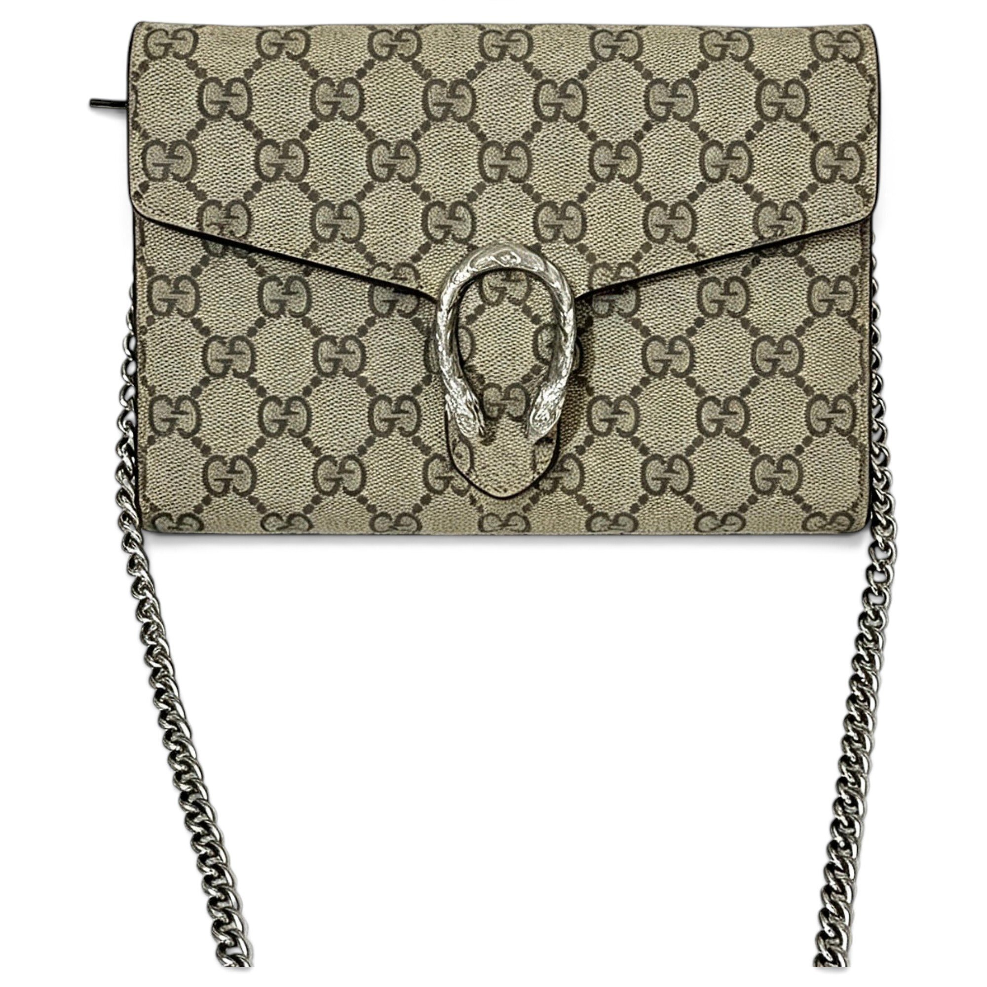 Dionysus Chain Wallet leather crossbody bag
