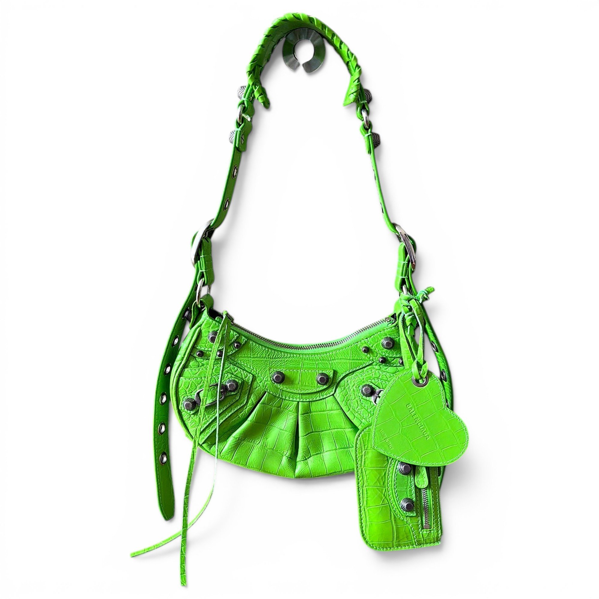 Le Cagole patent leather handbag