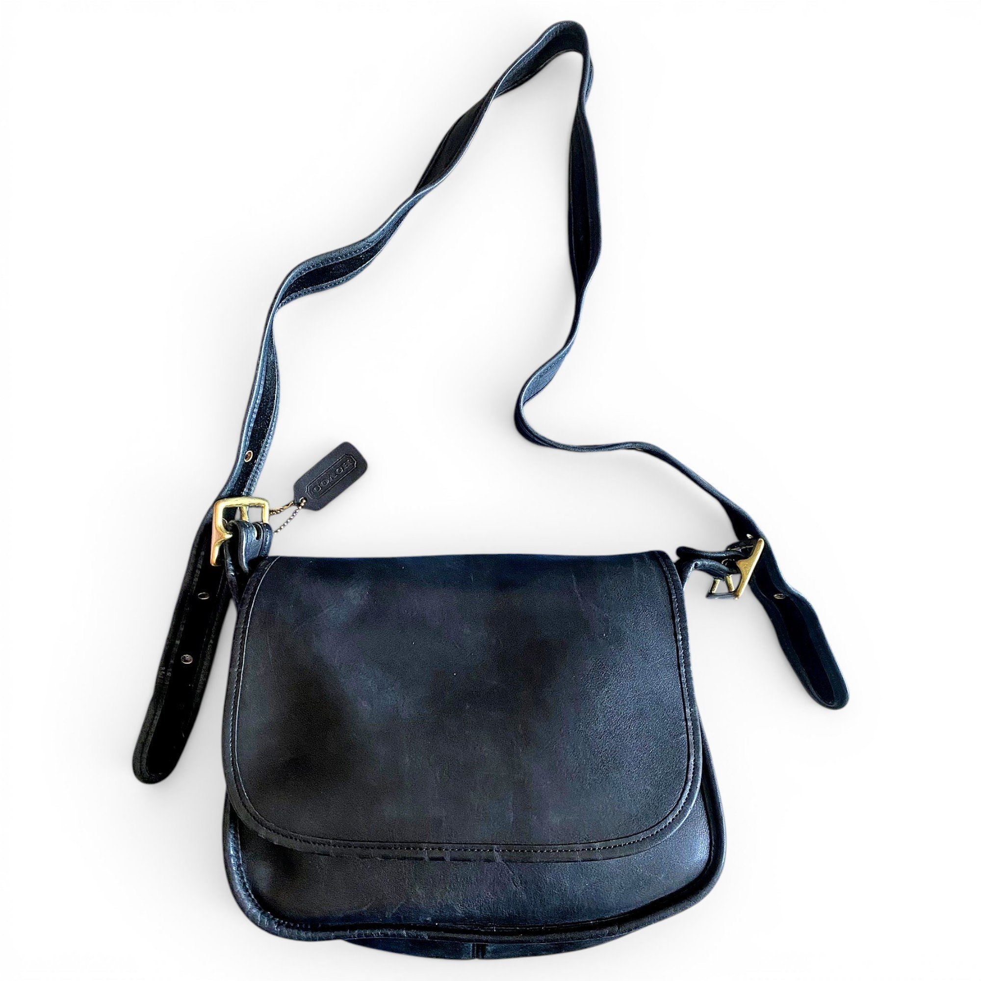 Leather crossbody bag