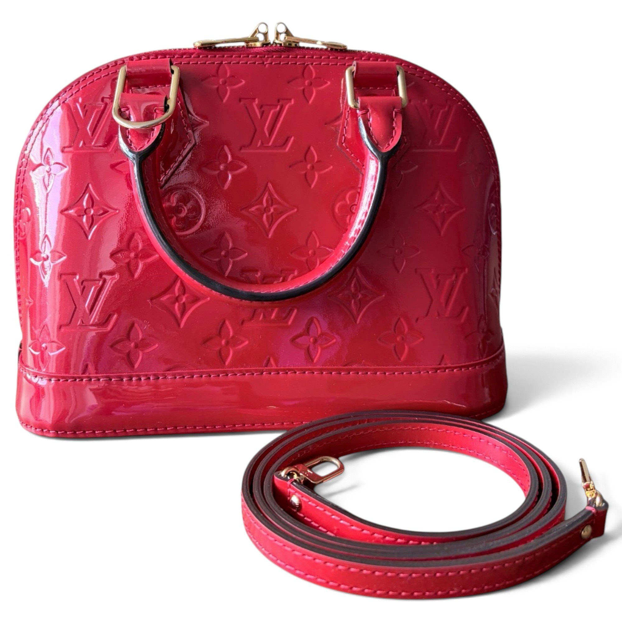 Alma leather handbag
