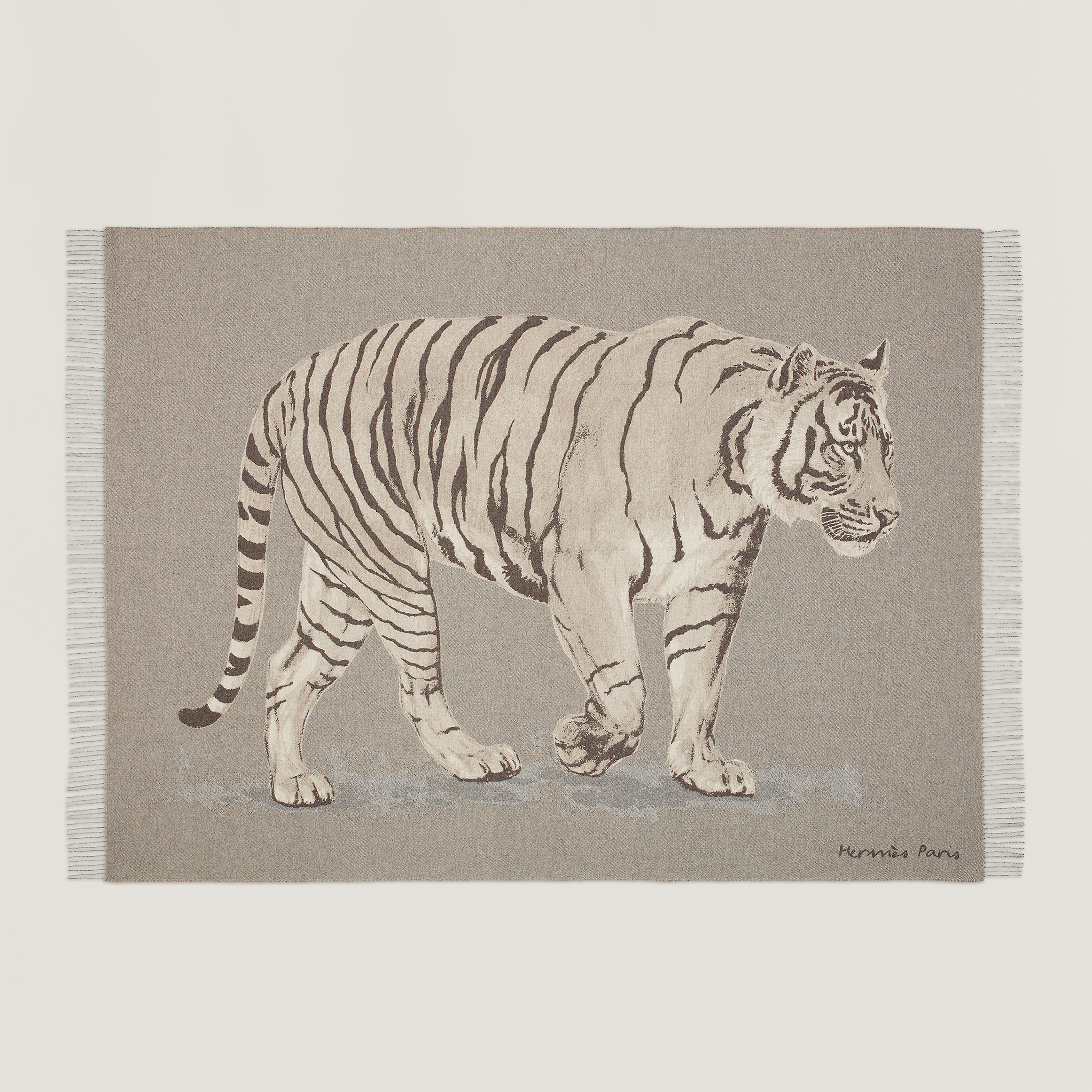 La Marche du Tigre blanket