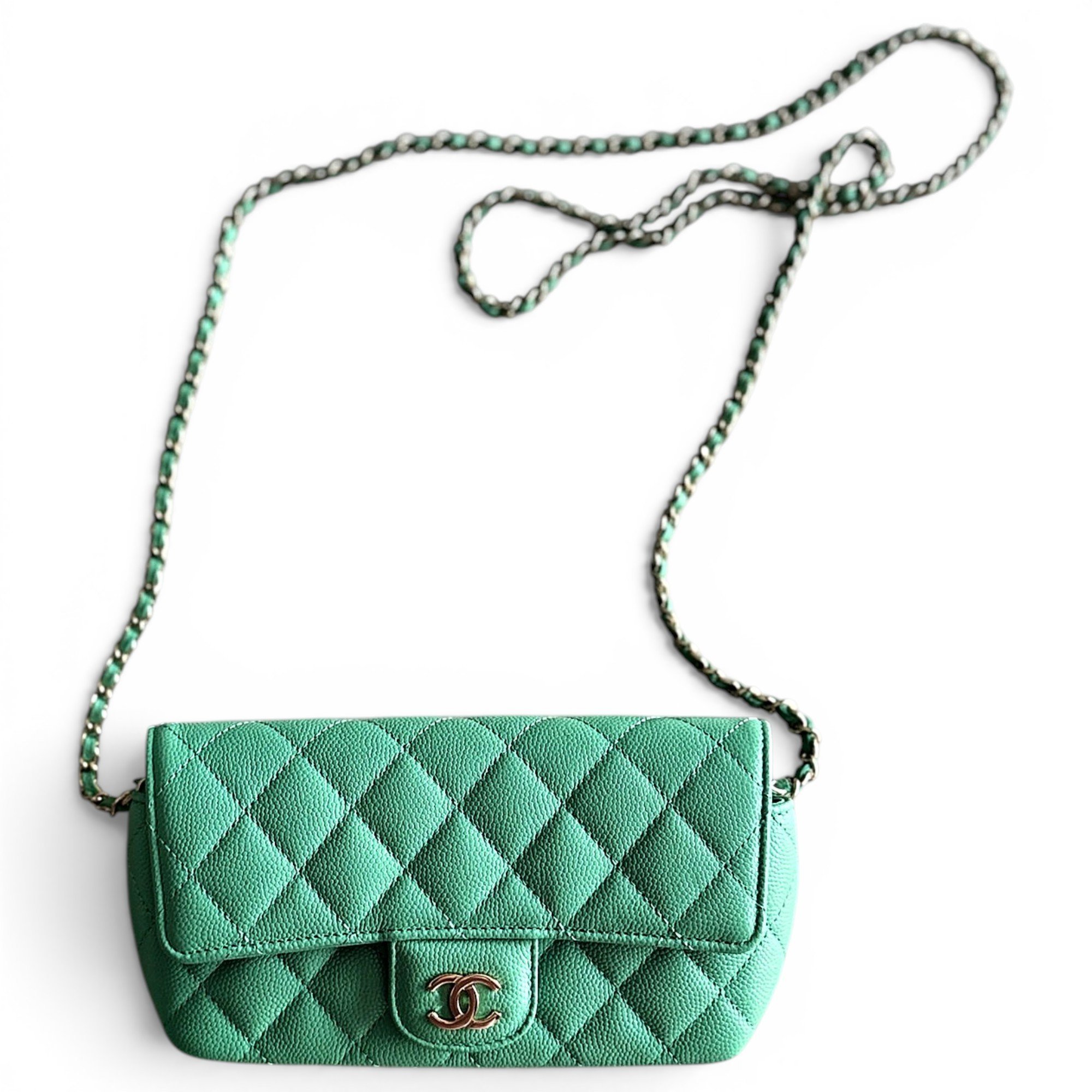 Leather mini bag