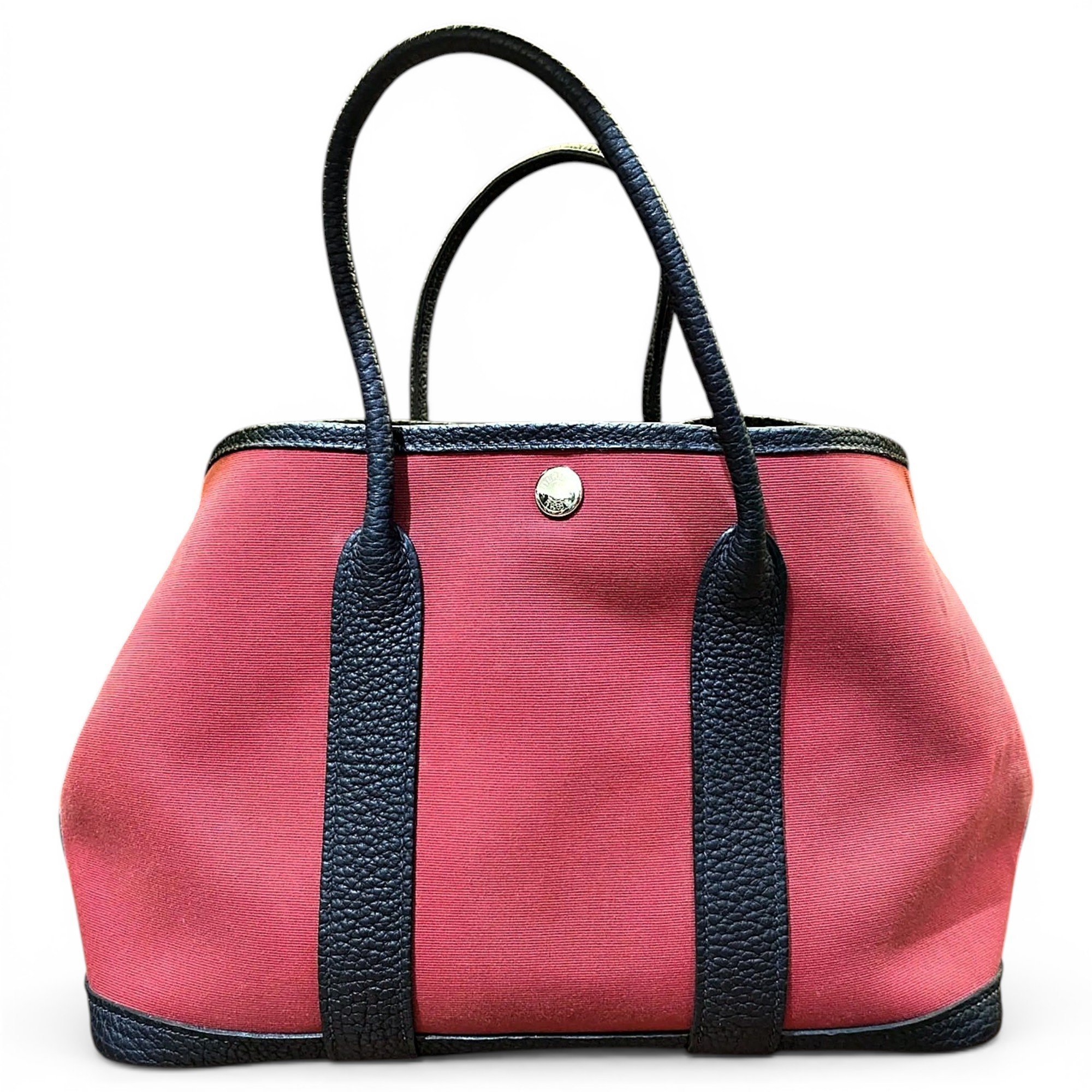 Garden Party leather handbag
