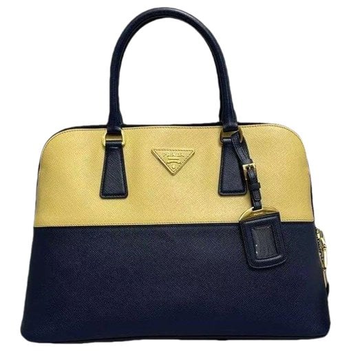 Promenade leather handbag