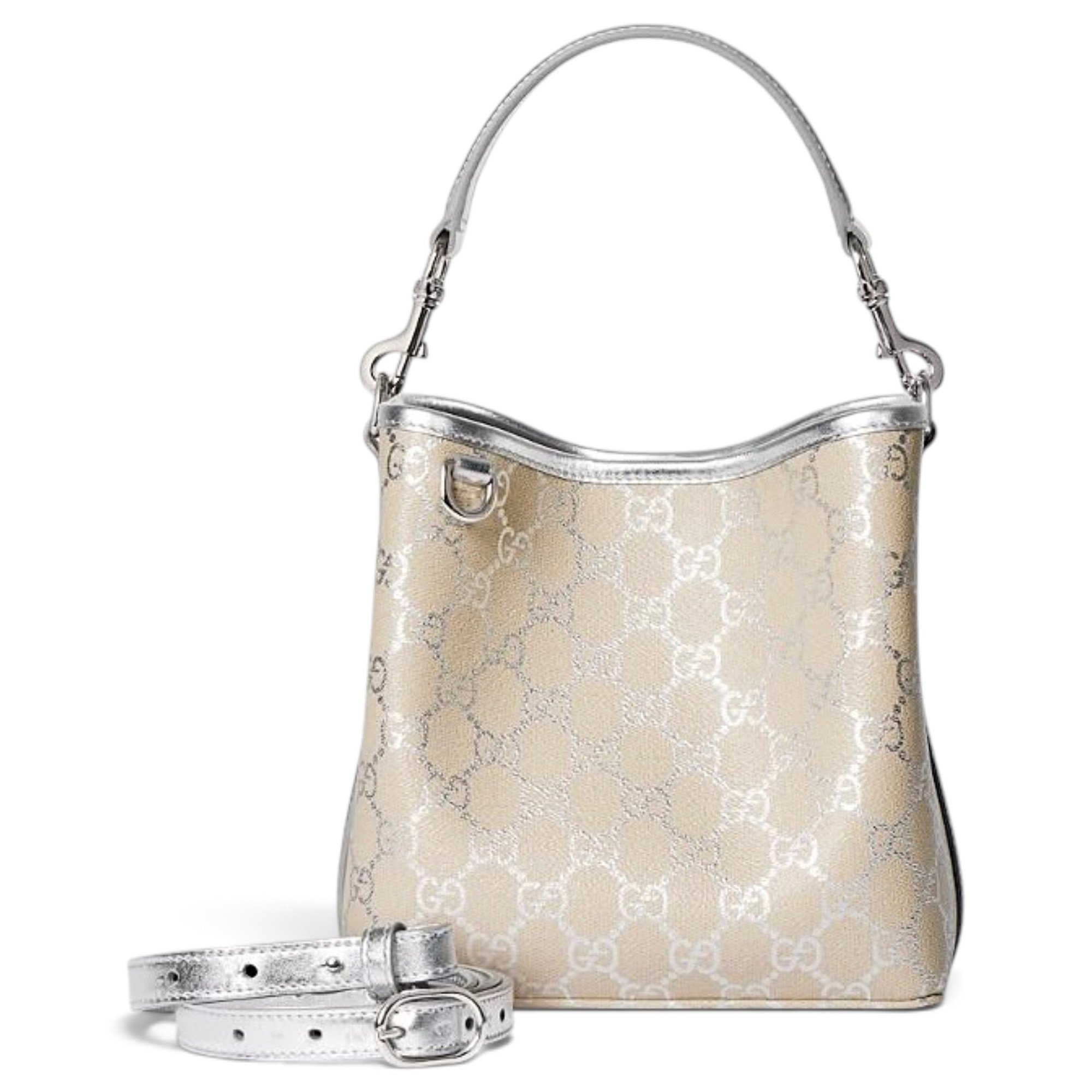 Ophidia Bucket leather crossbody bag