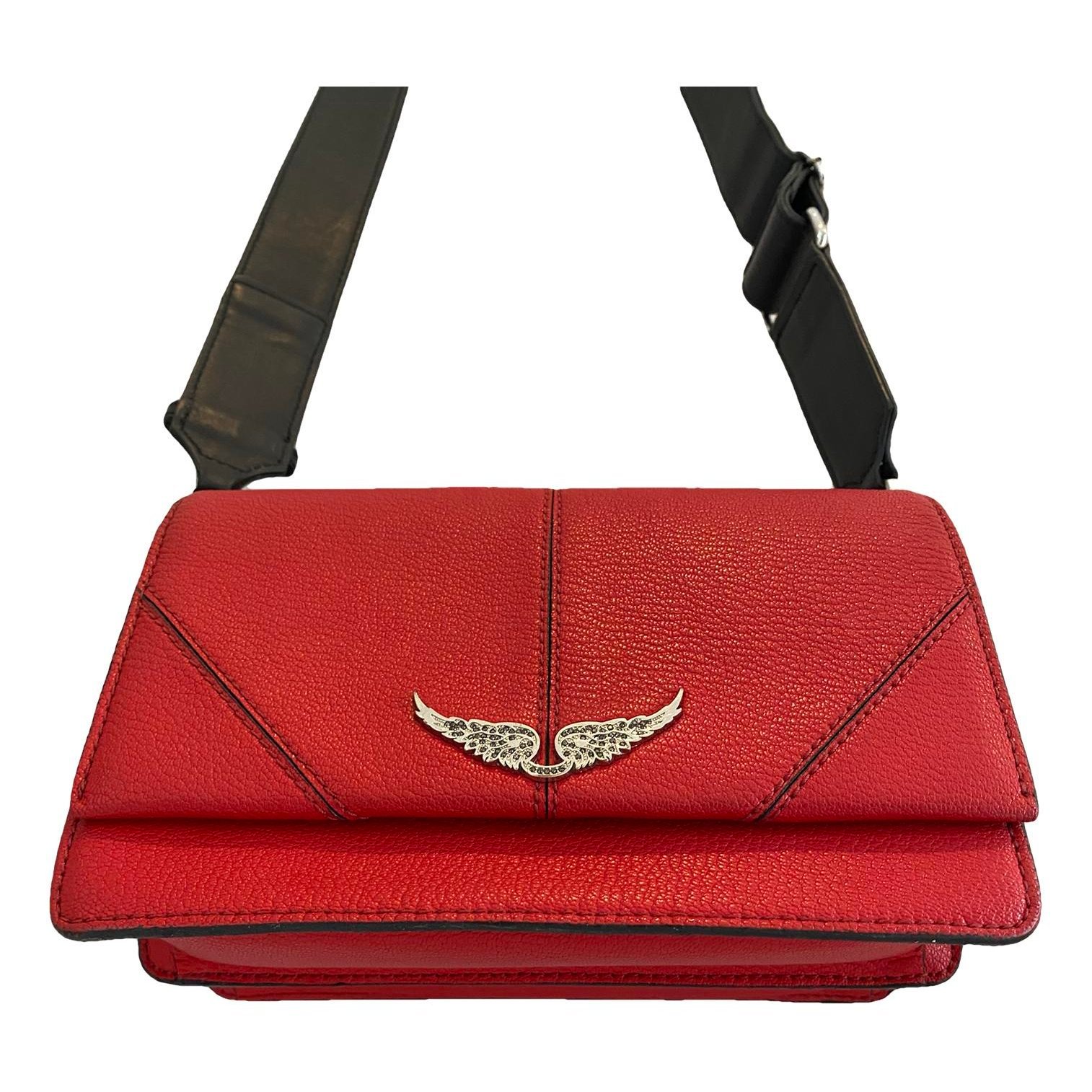 Leather crossbody bag