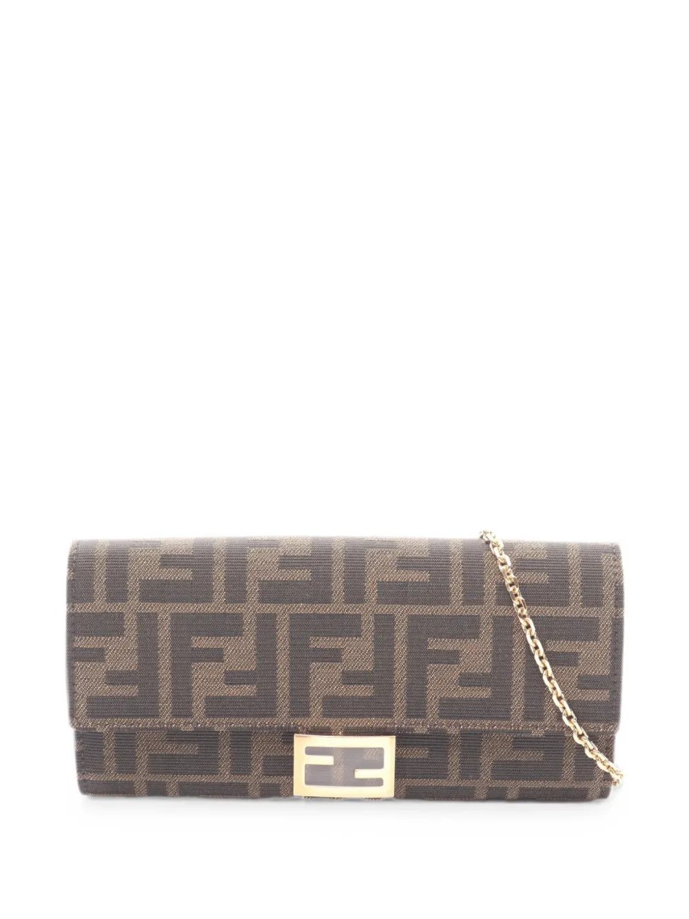 Zucca FF logo clutch bag