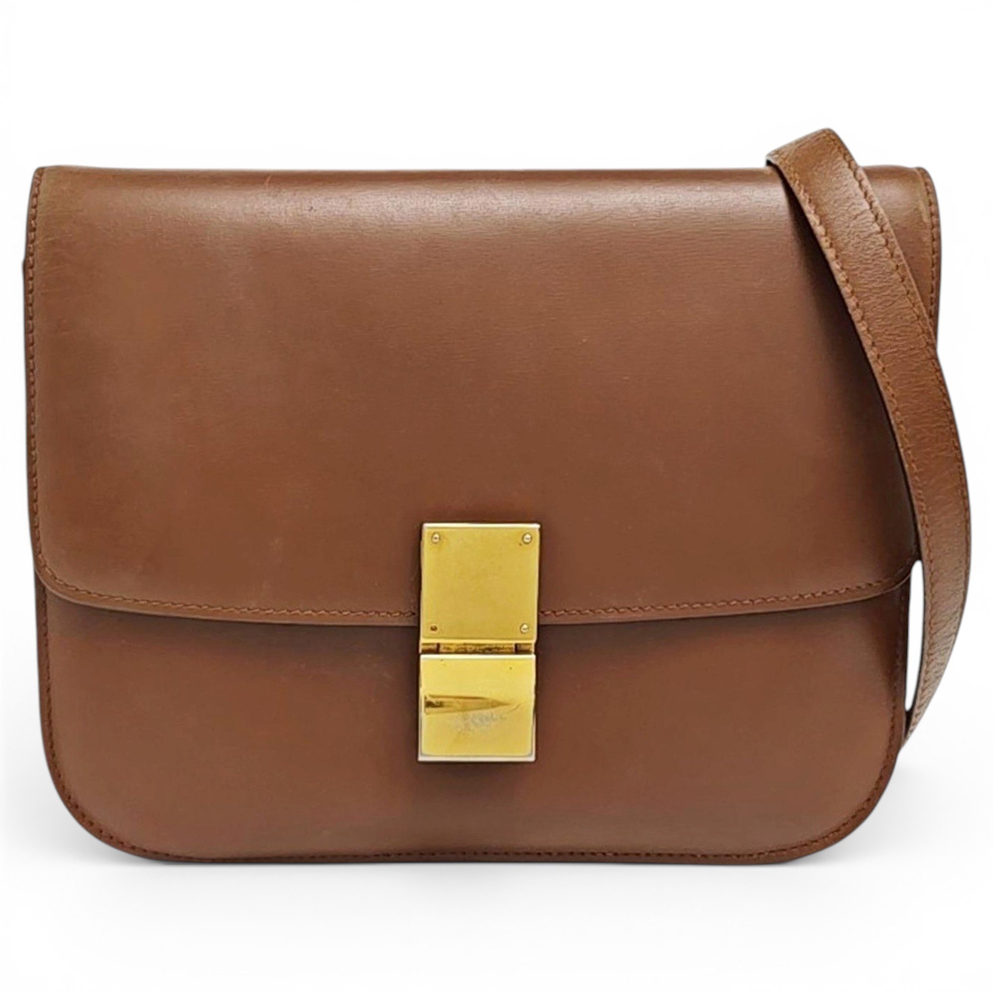 Leather handbag