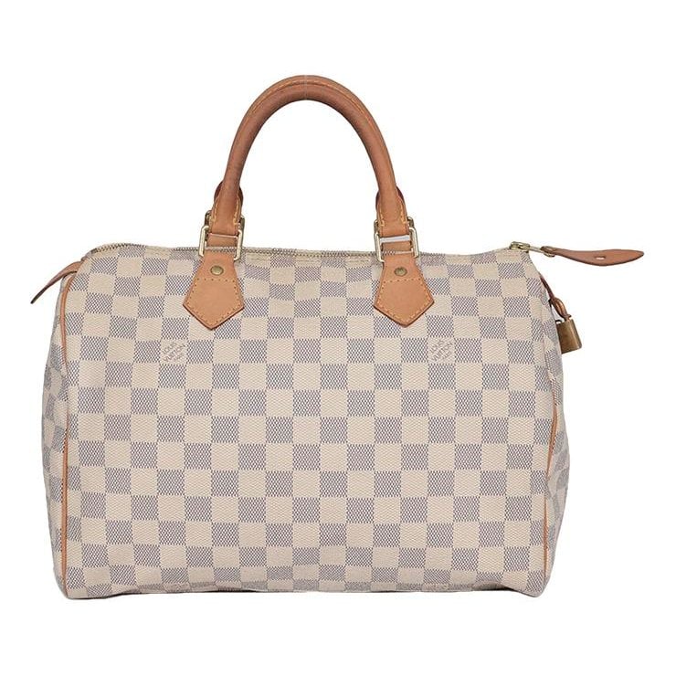 Speedy leather handbag