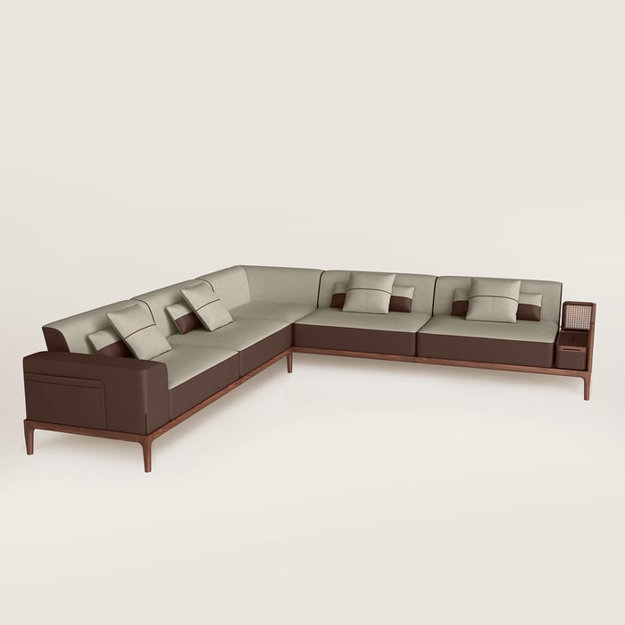 Sofa Sellier 5-seater Corner