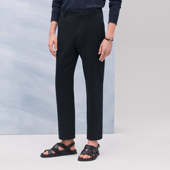 Noir Saint Germain Fitted Pants