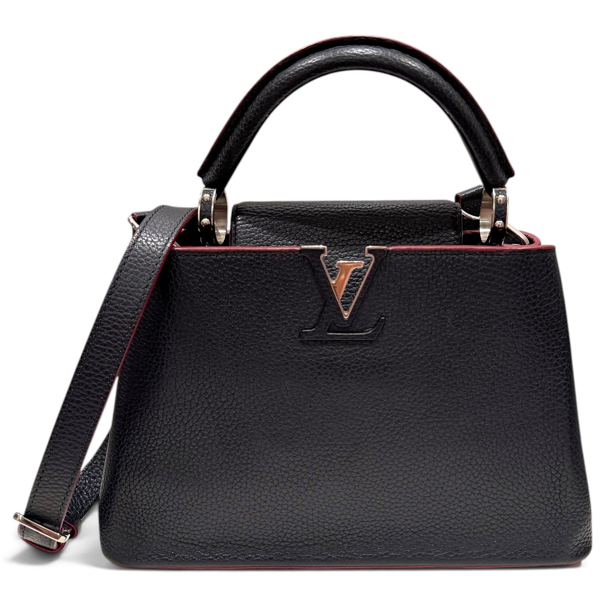 Capucines leather handbag