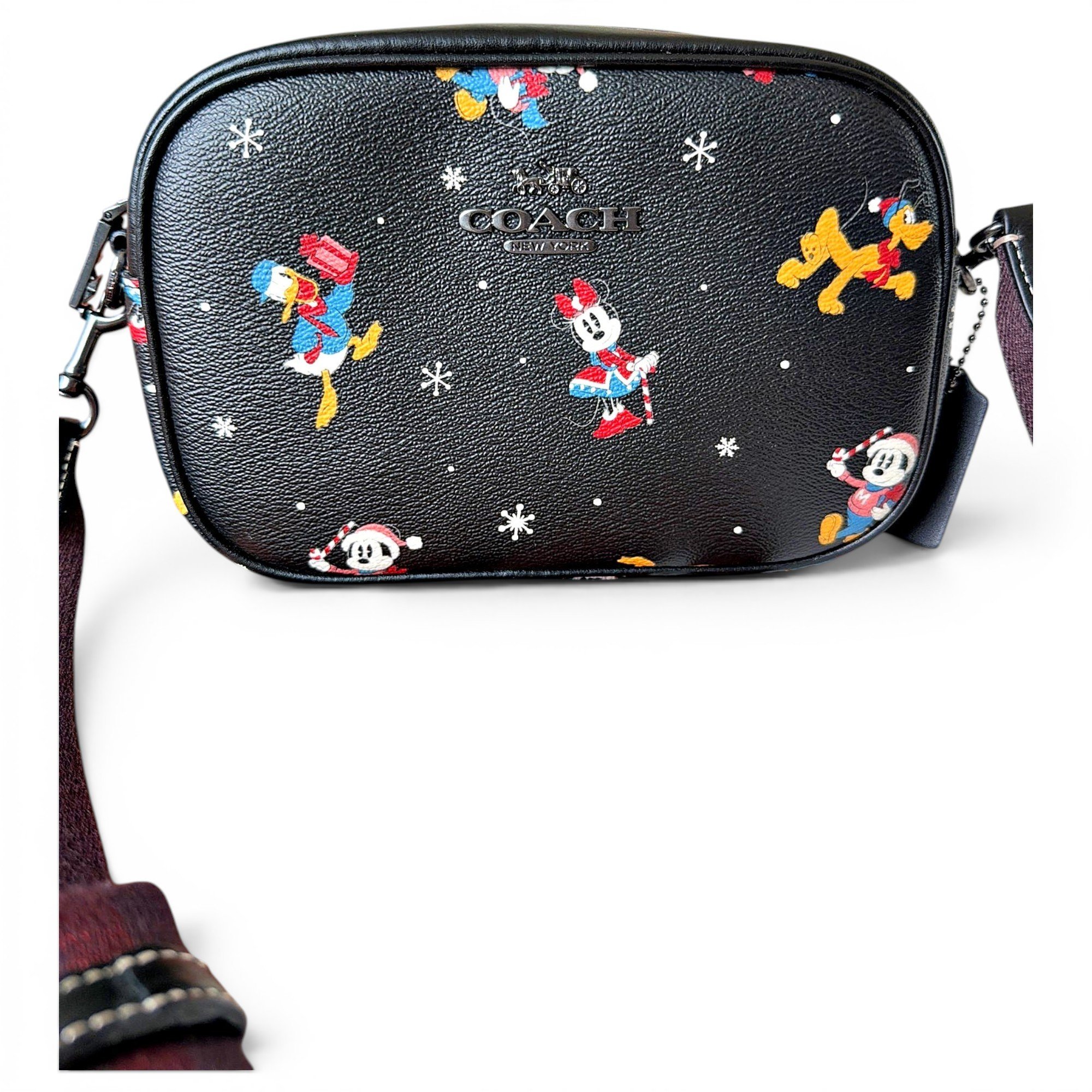  Disney collection leather crossbody bag