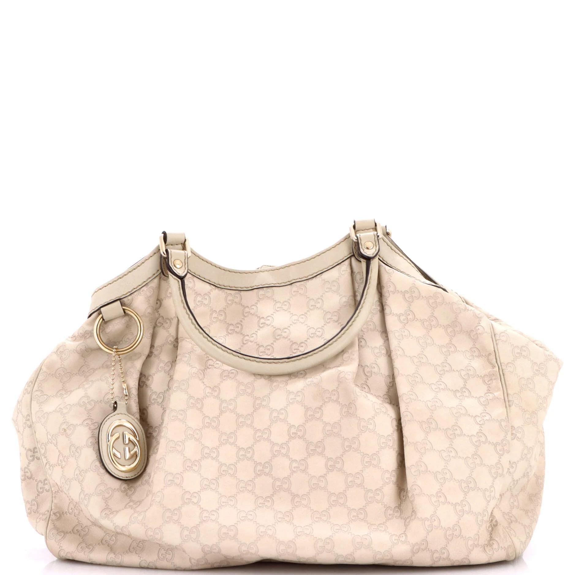 Leather tote