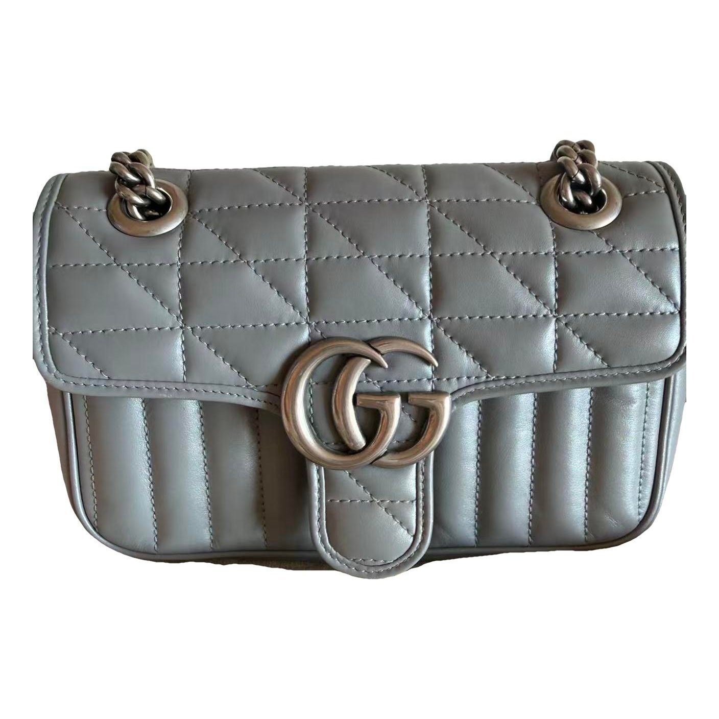 GG Marmont Flap leather handbag