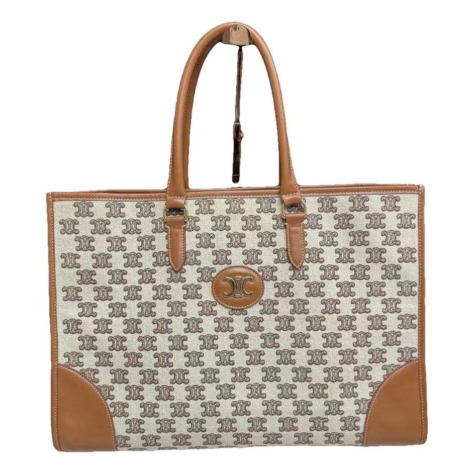 Leather tote