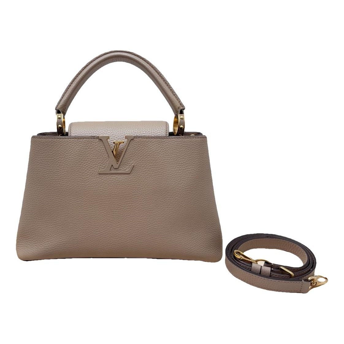 Capucines leather handbag