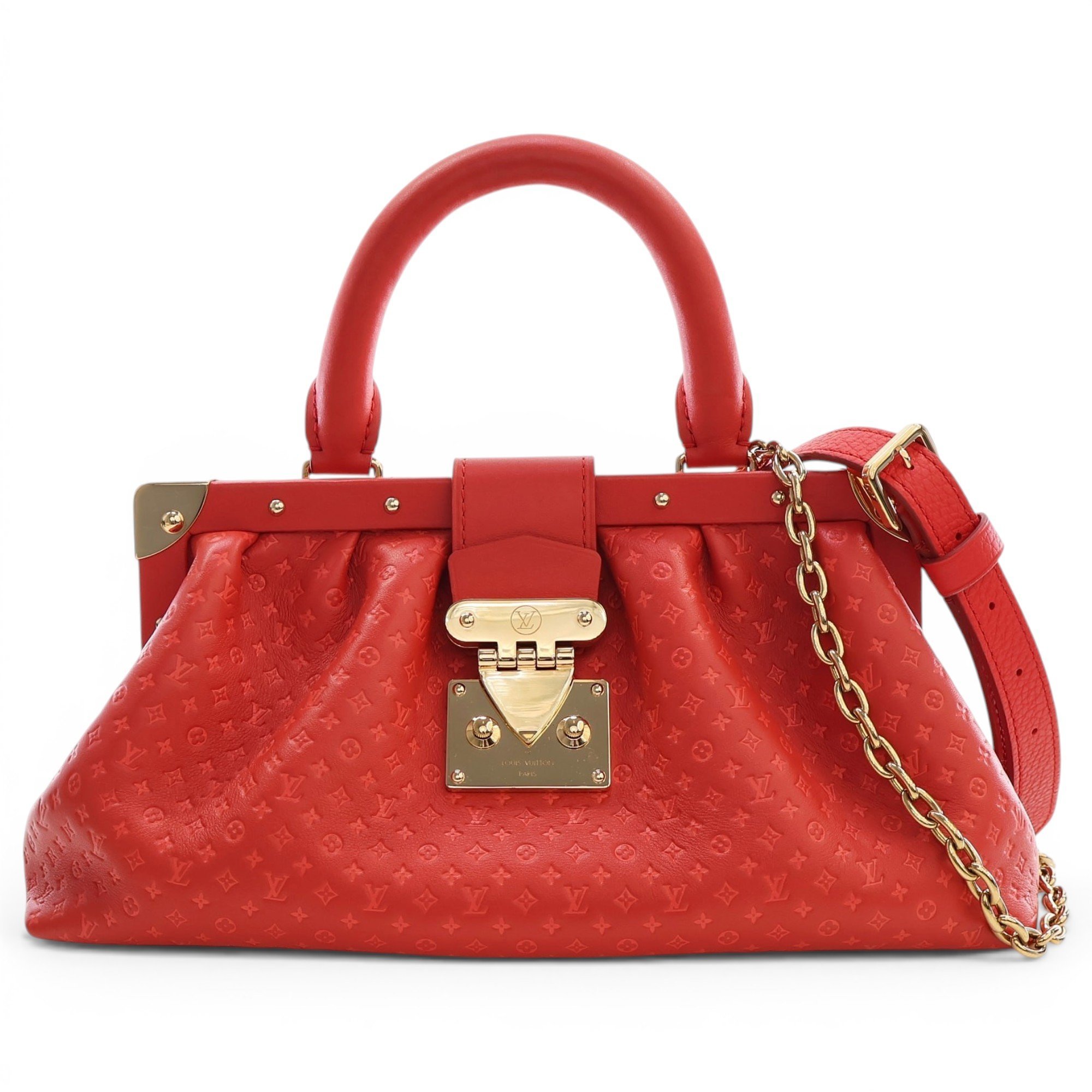 Leather crossbody bag