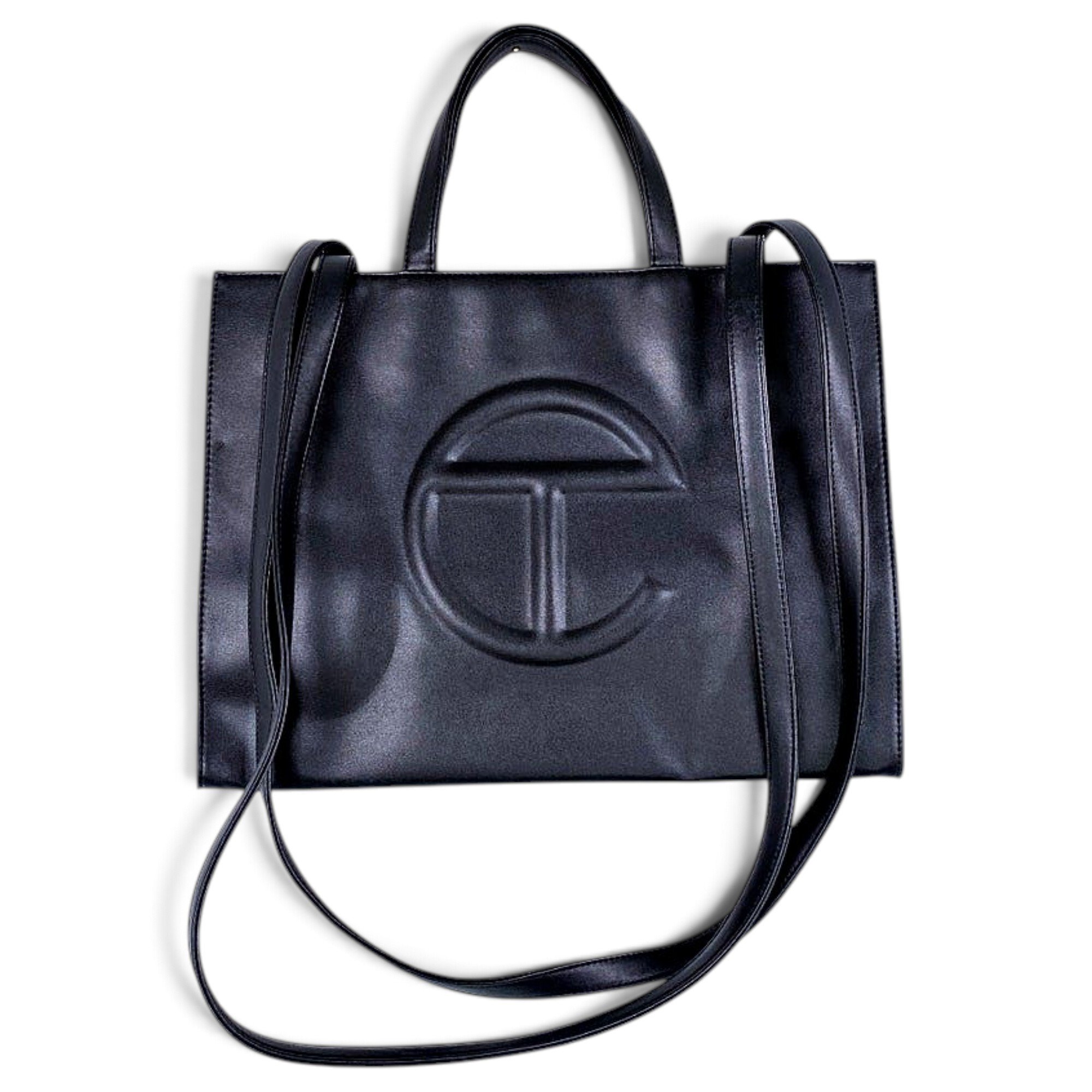 Vegan leather tote