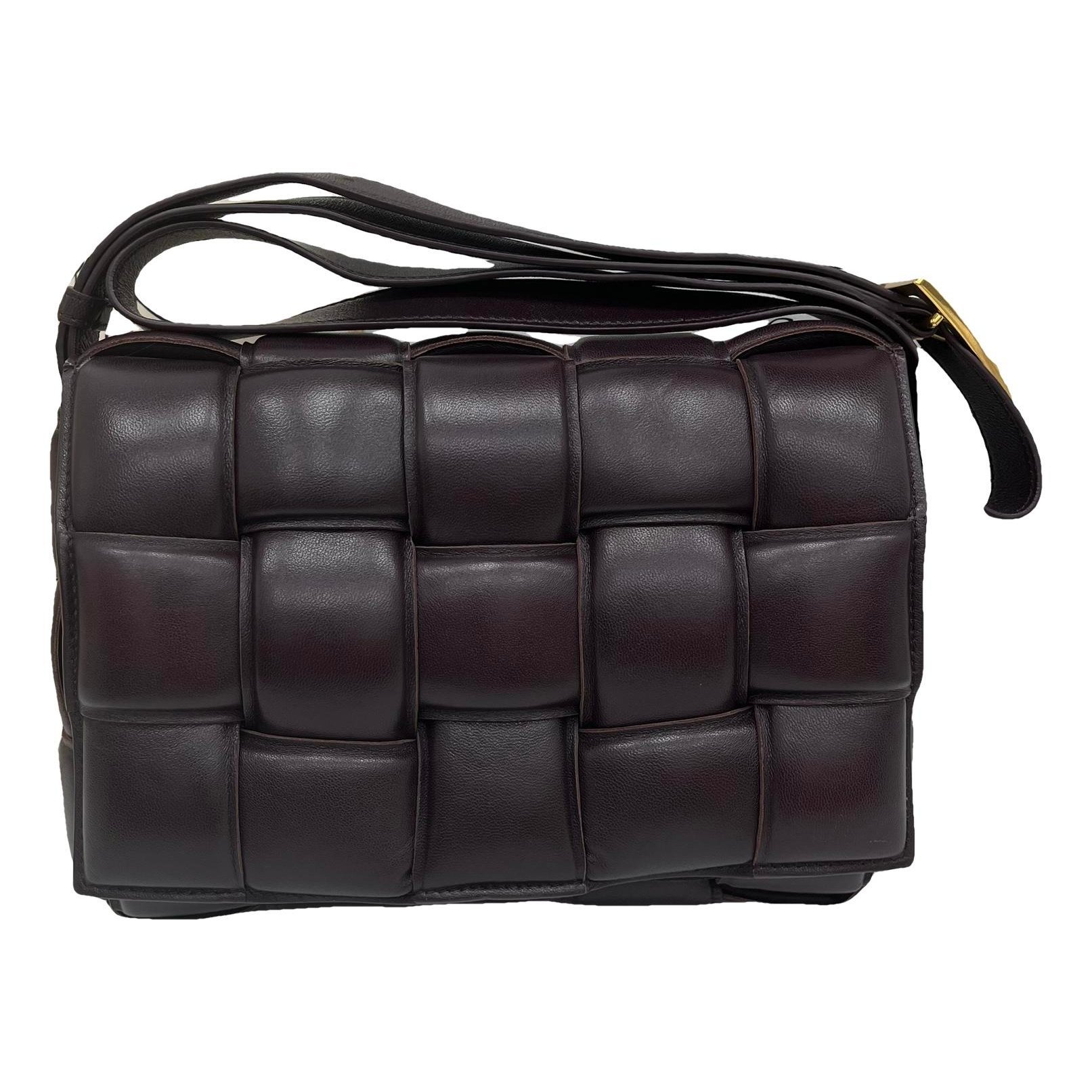 Cassette Padded leather handbag