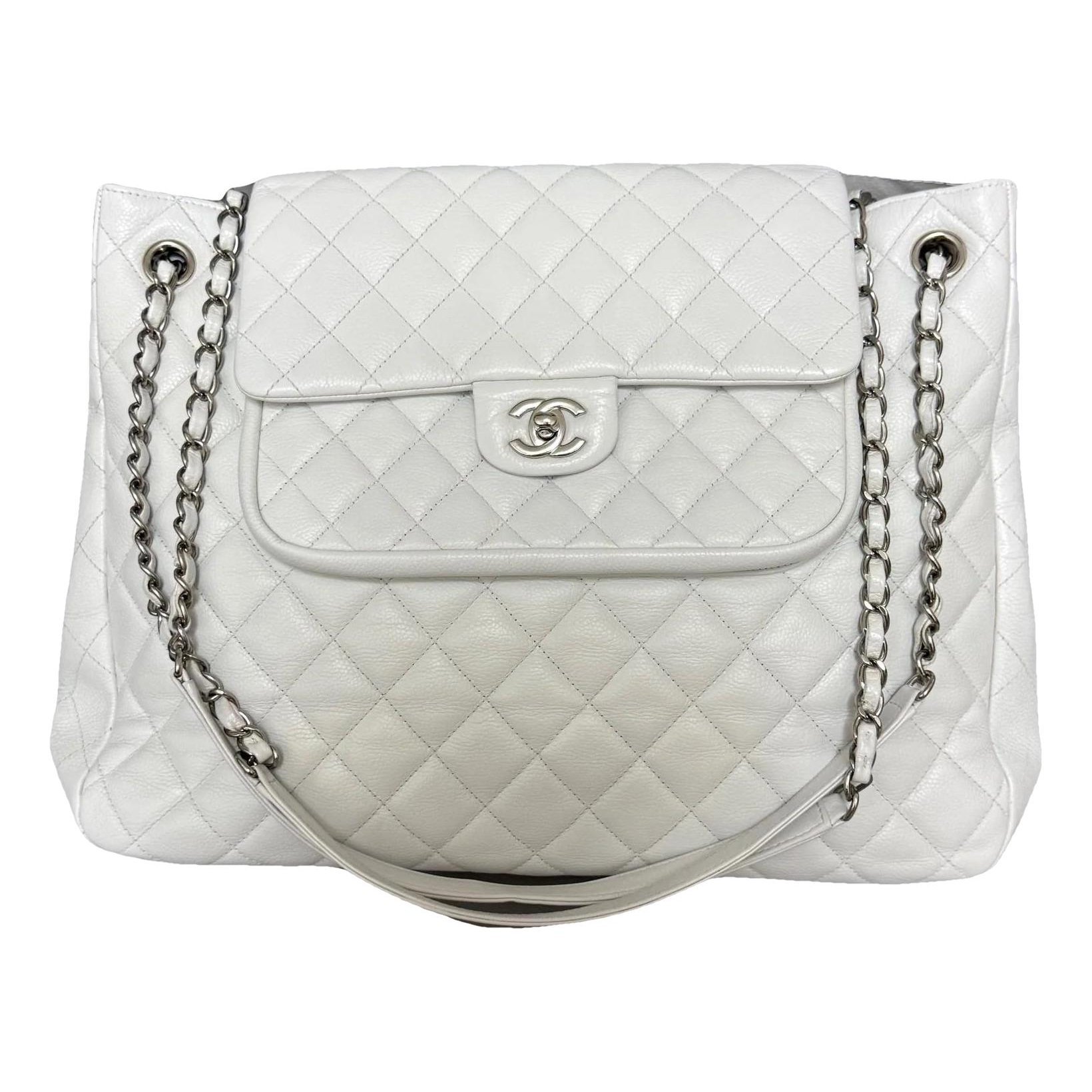 Leather tote