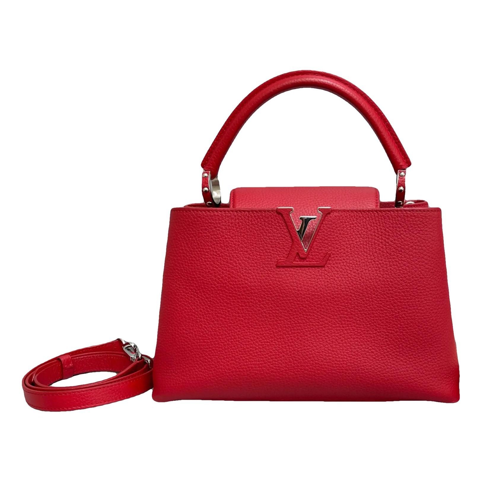 Capucines leather handbag