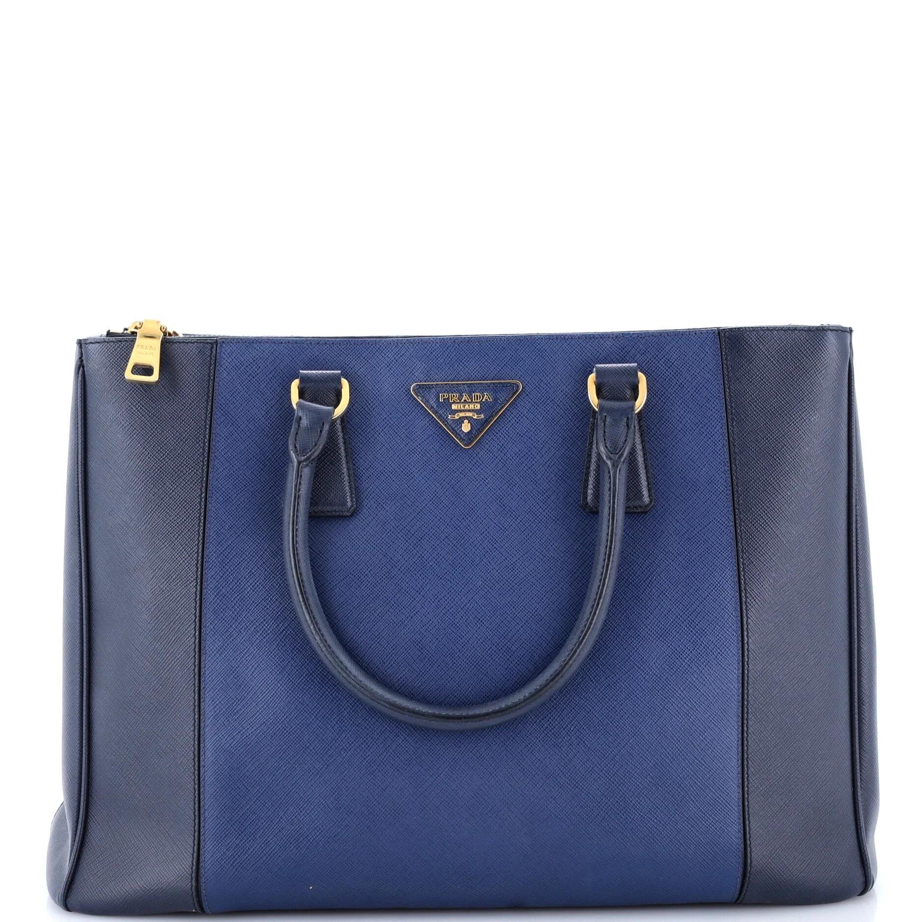 Leather tote
