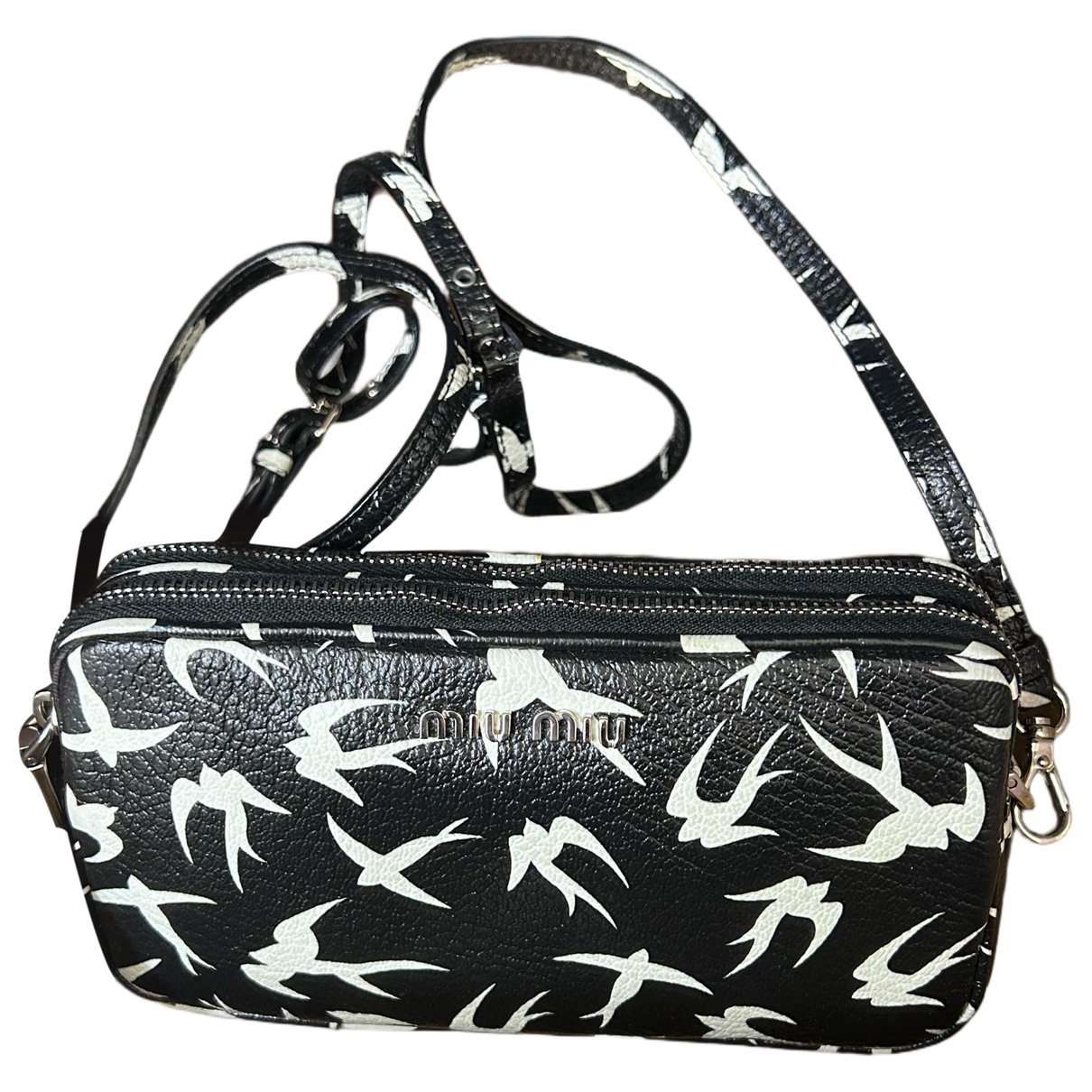 Leather crossbody bag